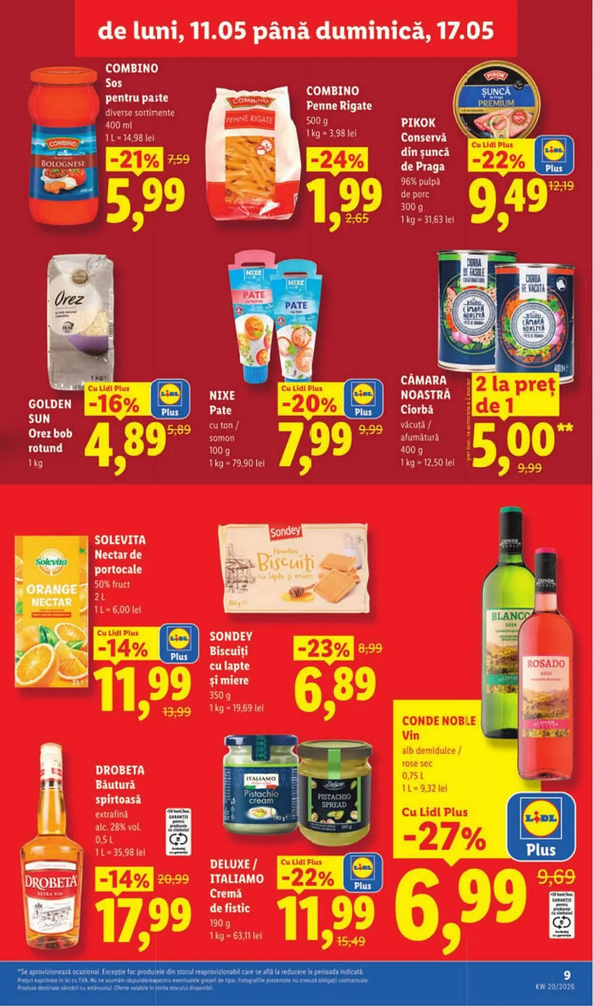 Catalog Catalog Lidl de la 11 mai până la 17 mai 2026 - Revista Pagina 9