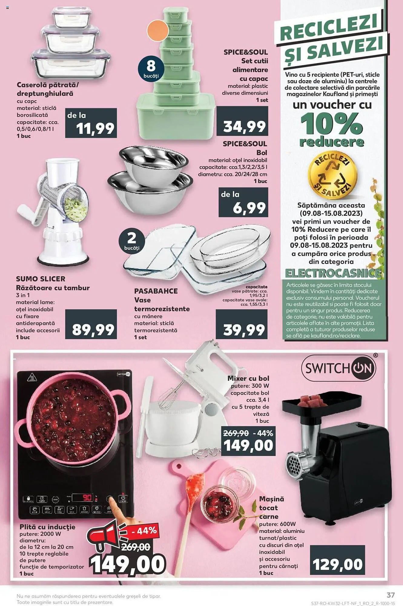 Catalog Kaufland catalog de la 9 august până la 15 august 2023 - Revista Pagina 37