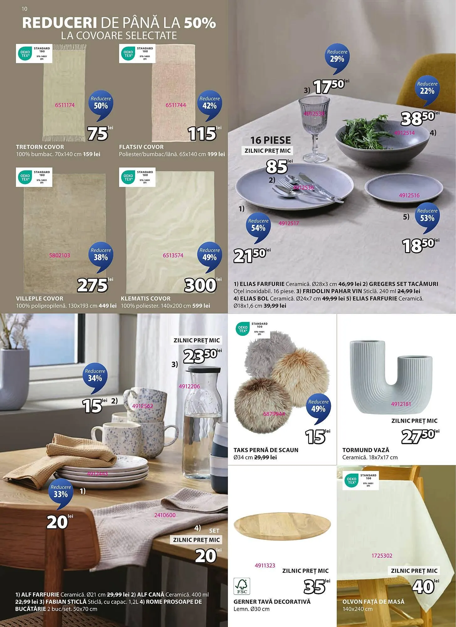 Catalog Catalog JYSK de la 6 mai până la 4 iunie 2025 - Revista Pagina 10