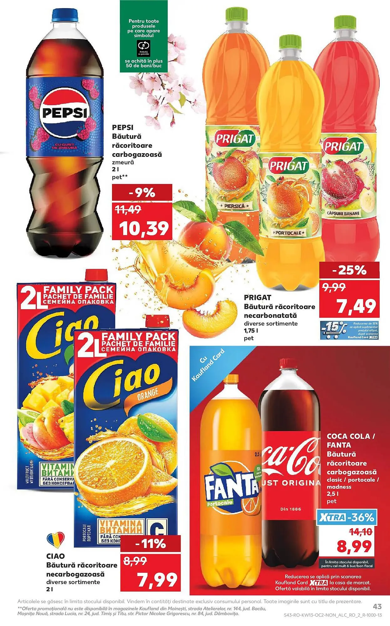 Catalog Catalog Kaufland de la 25 martie până la 31 martie 2026 - Revista Pagina 43