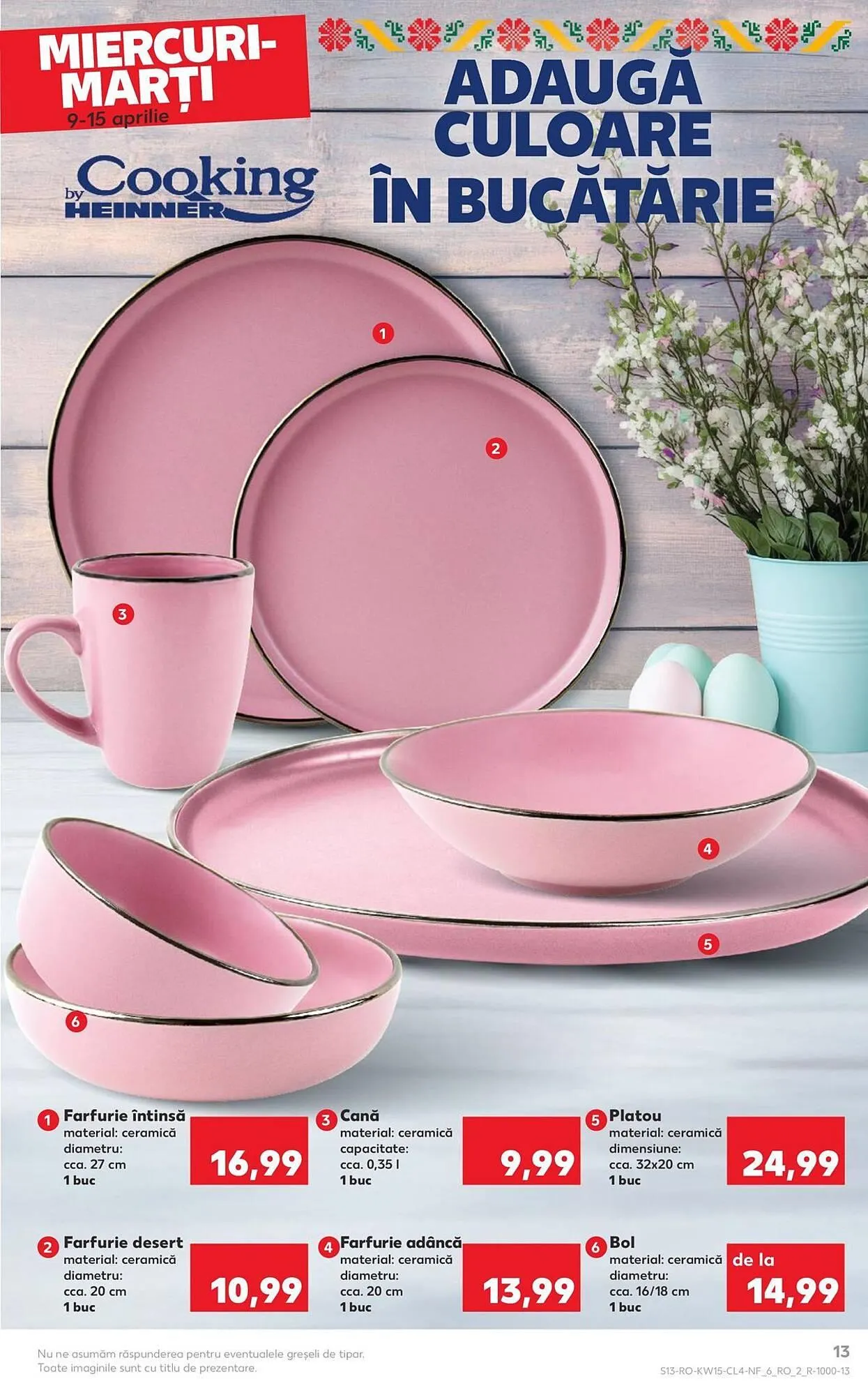 Catalog Catalog Kaufland de la 6 aprilie până la 15 aprilie 2025 - Revista Pagina 13