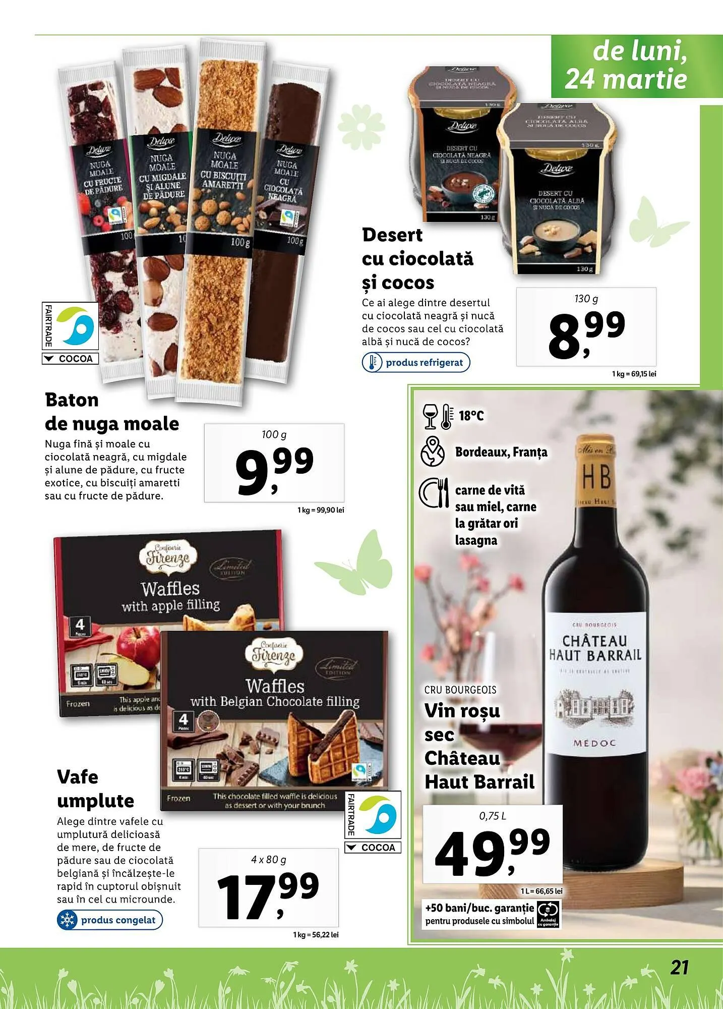Catalog Catalog Lidl de la 24 martie până la 20 aprilie 2025 - Revista Pagina 21