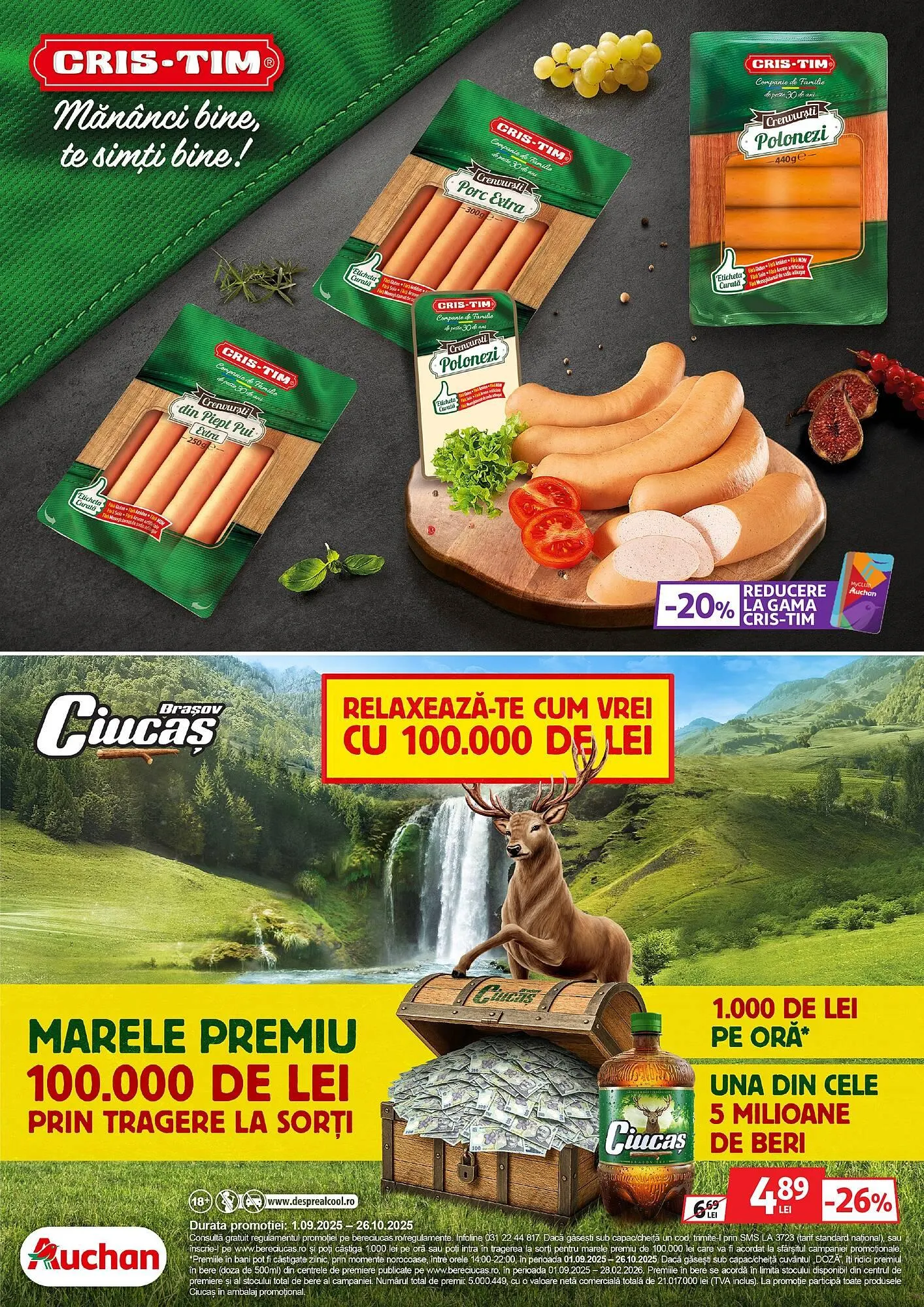 Catalog Catalog Auchan de la 22 octombrie până la 4 noiembrie 2025 - Revista Pagina 19