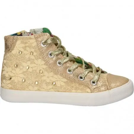 Bascheti glamour, aurii, din dantela