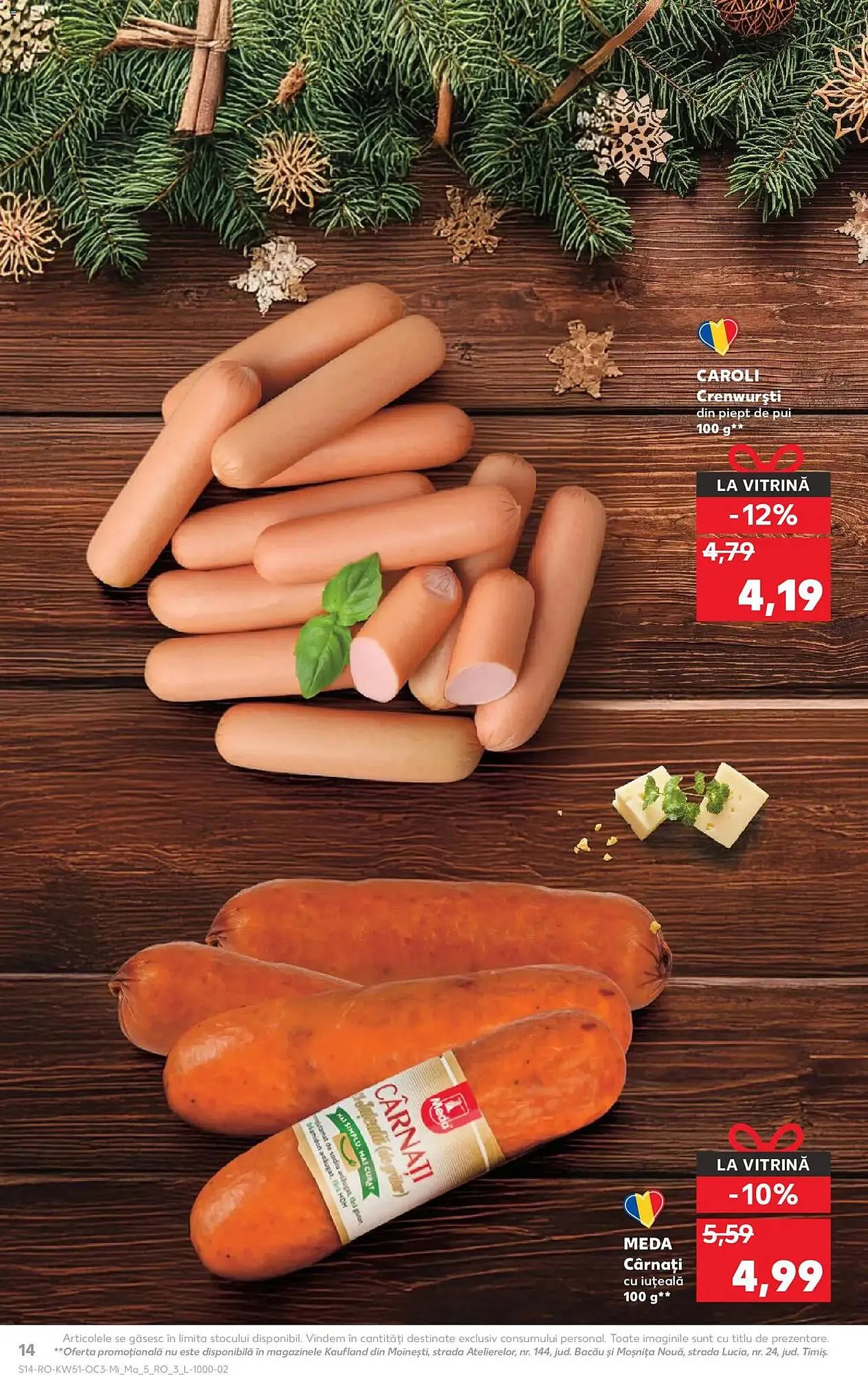 Catalog Catalog Kaufland de la 17 decembrie până la 23 decembrie 2025 - Revista Pagina 14
