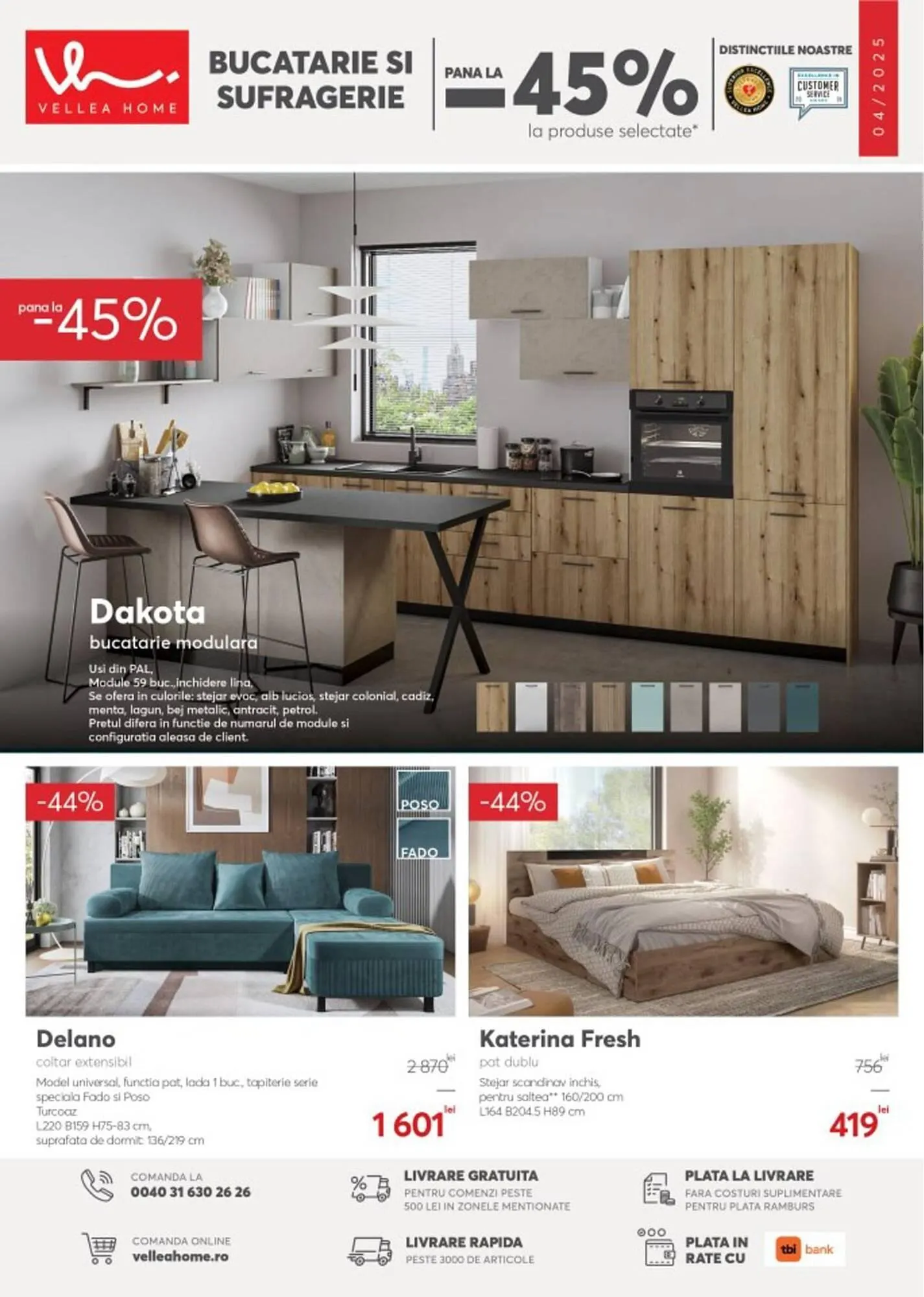 Catalog Catalog Mobila Videnov de la 31 martie până la 30 aprilie 2025 - Revista Pagina 1