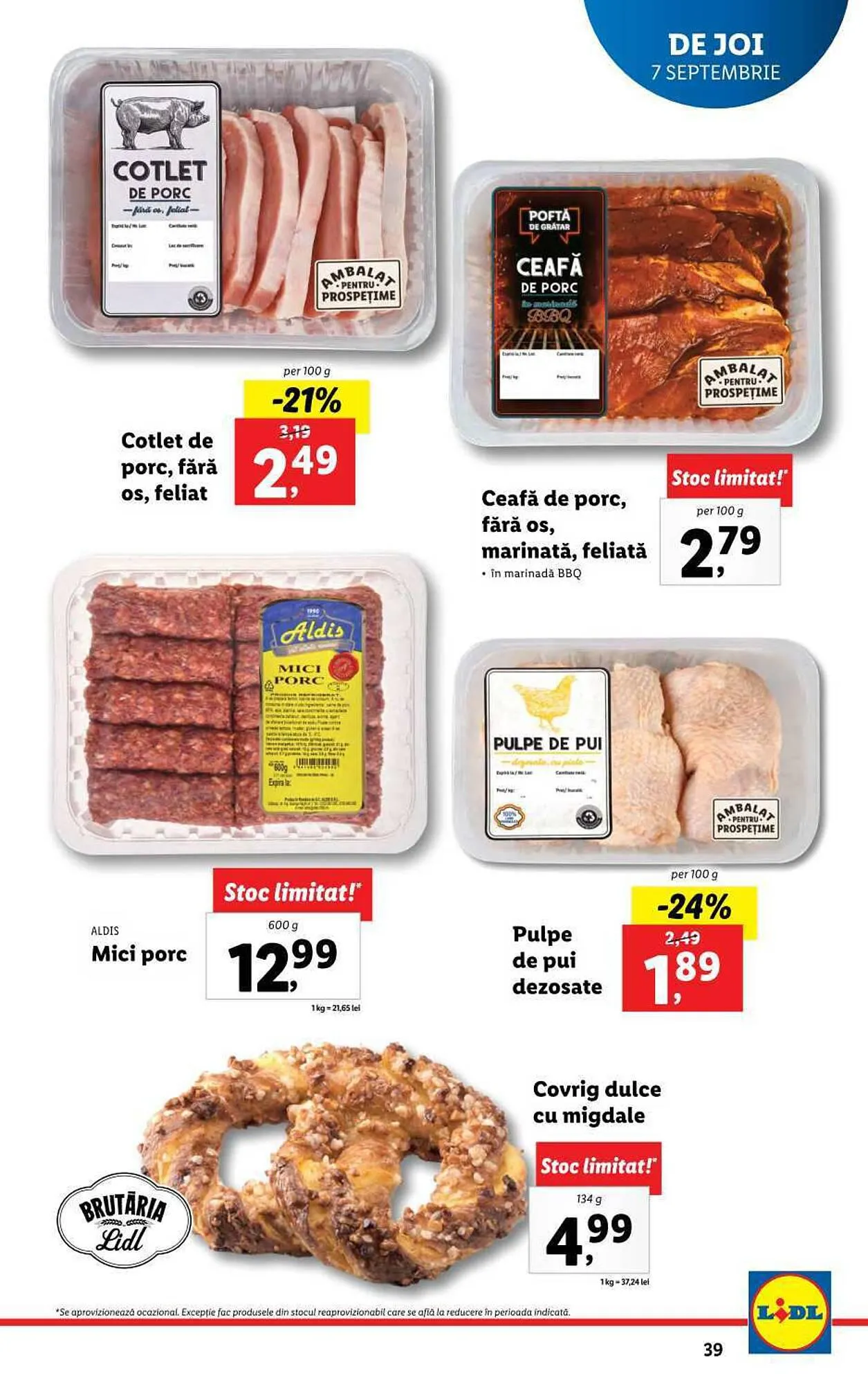 Catalog Lidl catalog de la 4 septembrie până la 10 septembrie 2023 - Revista Pagina 39