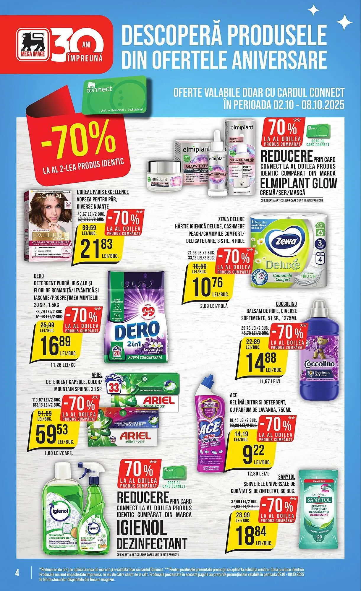 Catalog Catalog Mega Image de la 2 octombrie până la 8 octombrie 2025 - Revista Pagina 4