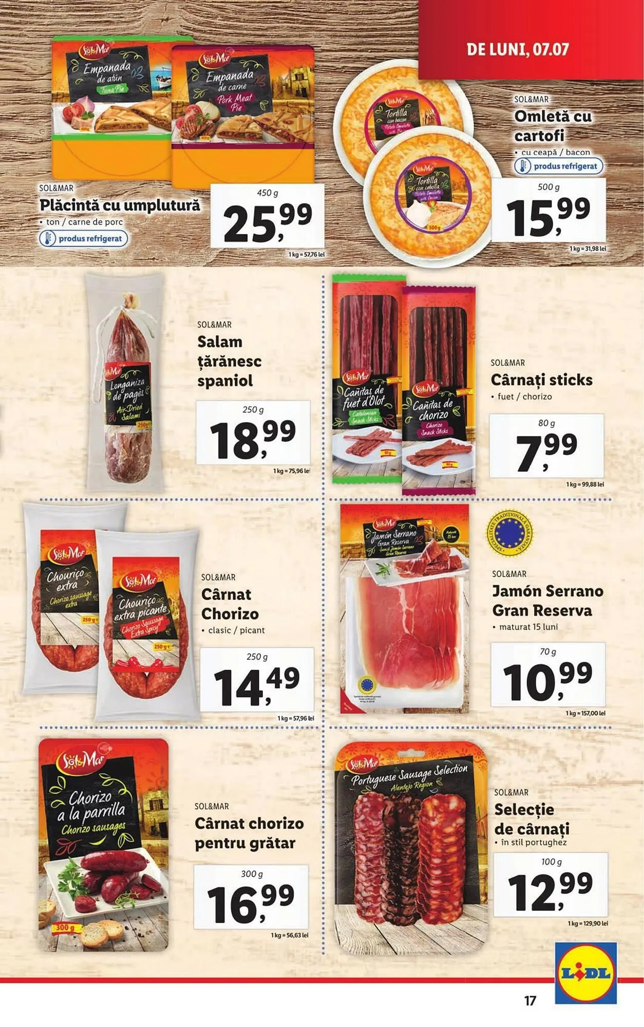 Catalog Catalog Lidl de la 7 iulie până la 13 iulie 2025 - Revista Pagina 17