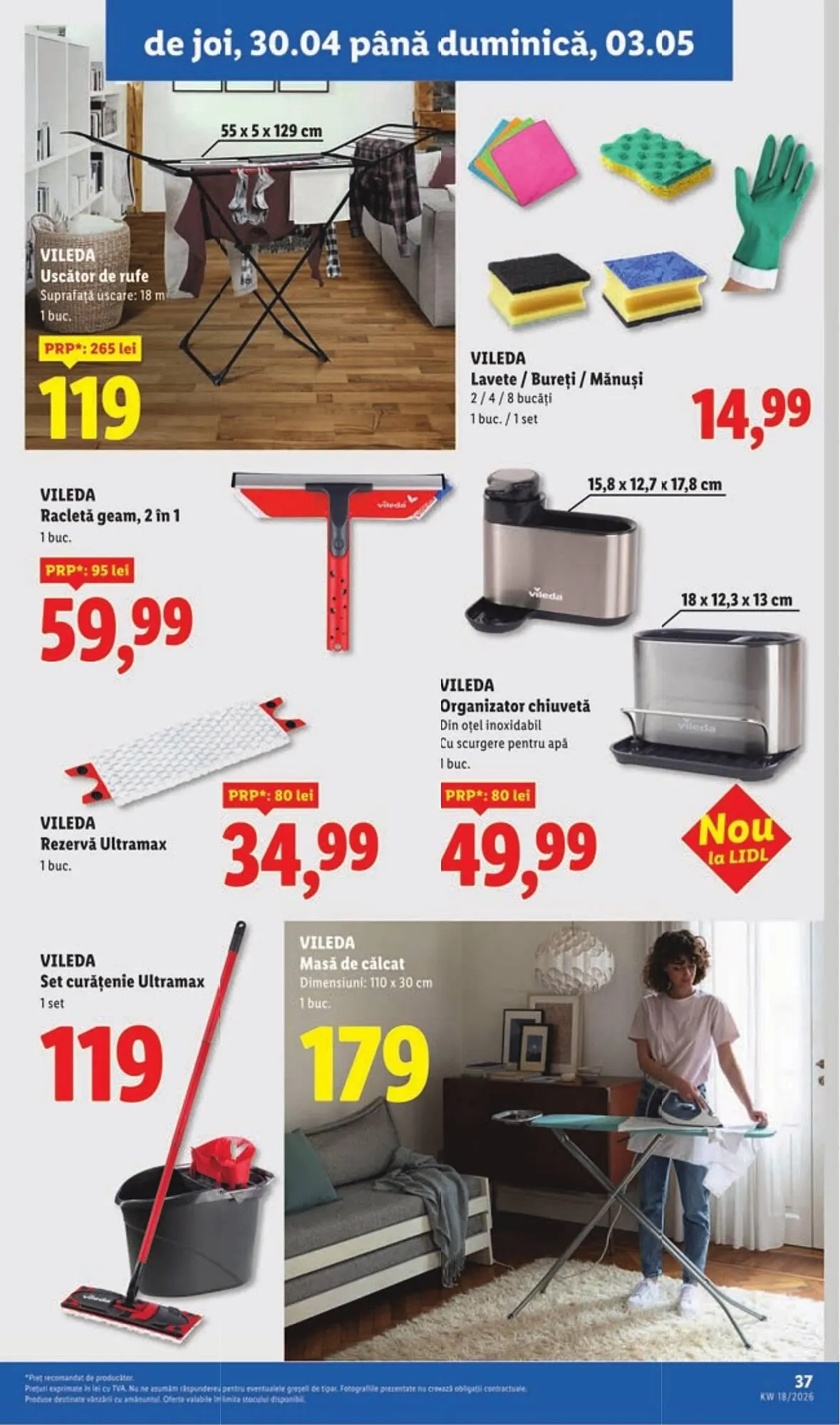Catalog Catalog Lidl de la 27 aprilie până la 3 mai 2026 - Revista Pagina 37