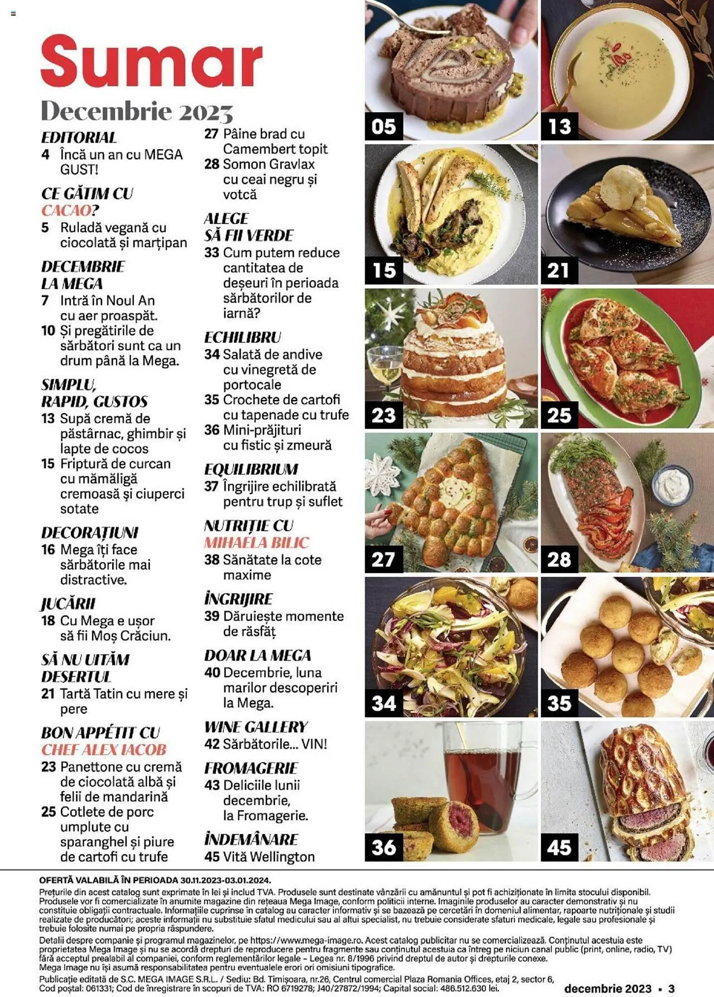 Catalog Mega Image catalog de la 30 noiembrie până la 3 ianuarie 2024 - Revista Pagina 3