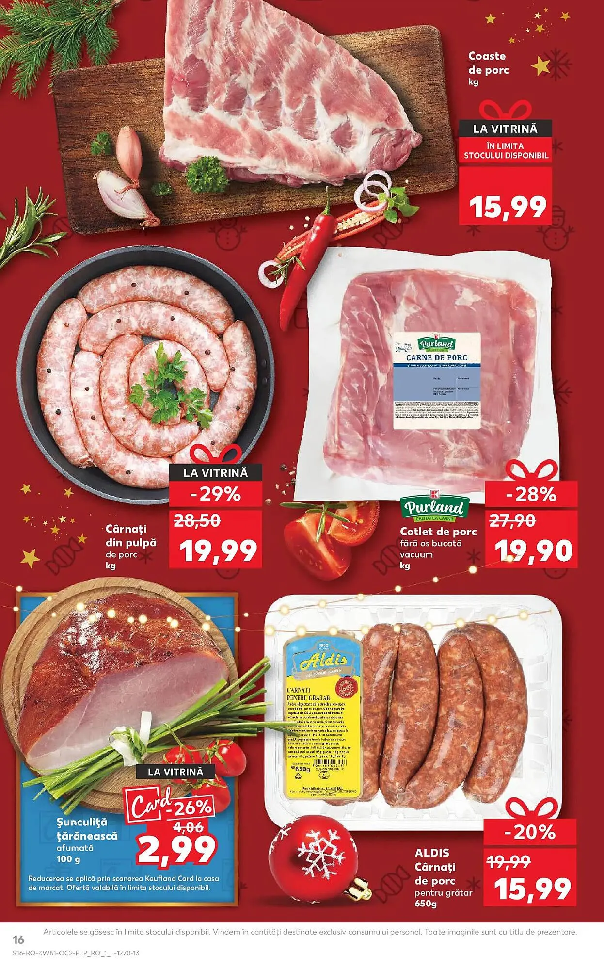 Catalog Catalog Kaufland de la 17 decembrie până la 23 decembrie 2025 - Revista Pagina 16