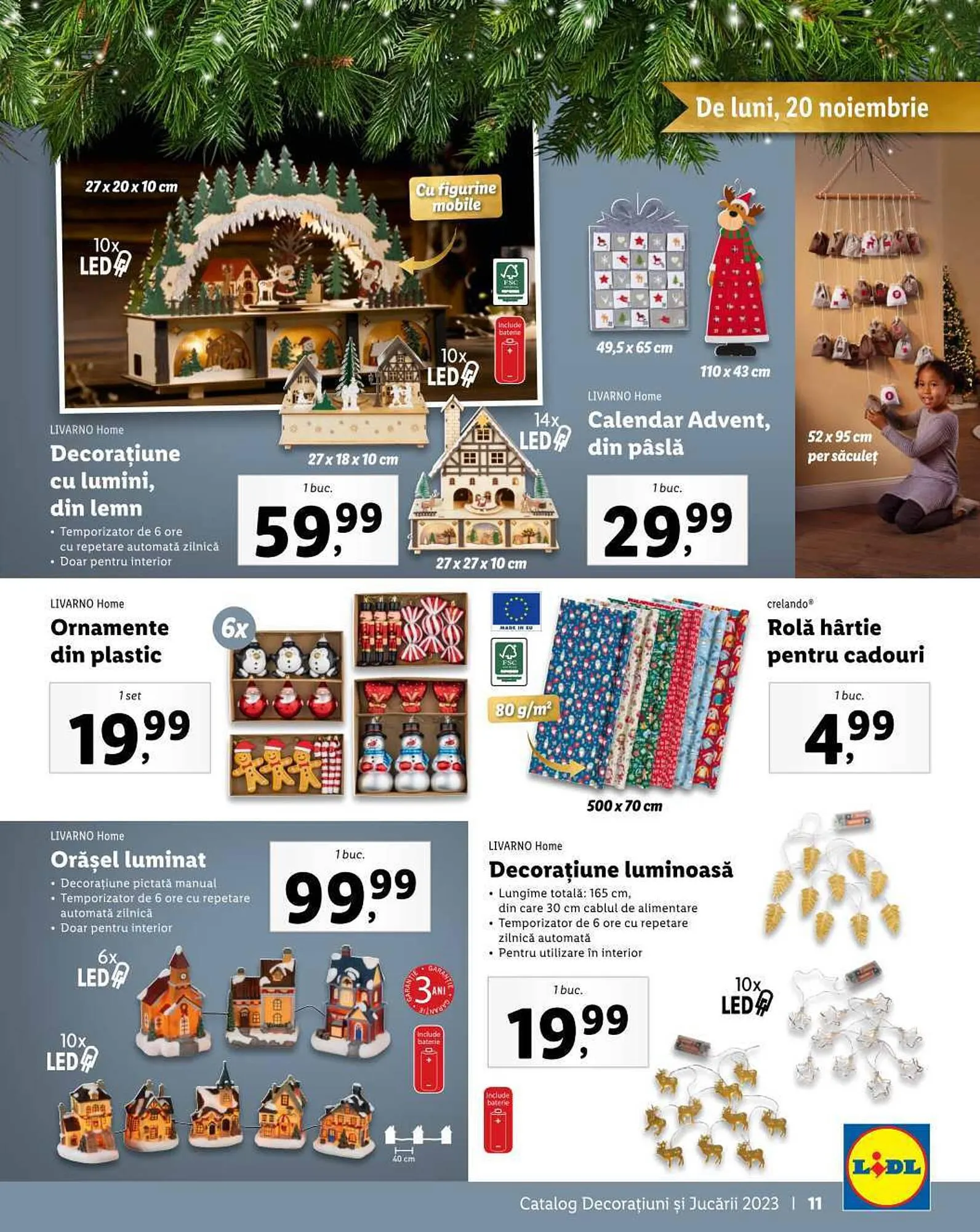 Catalog Lidl catalog de la 6 noiembrie până la 31 decembrie 2023 - Revista Pagina 11