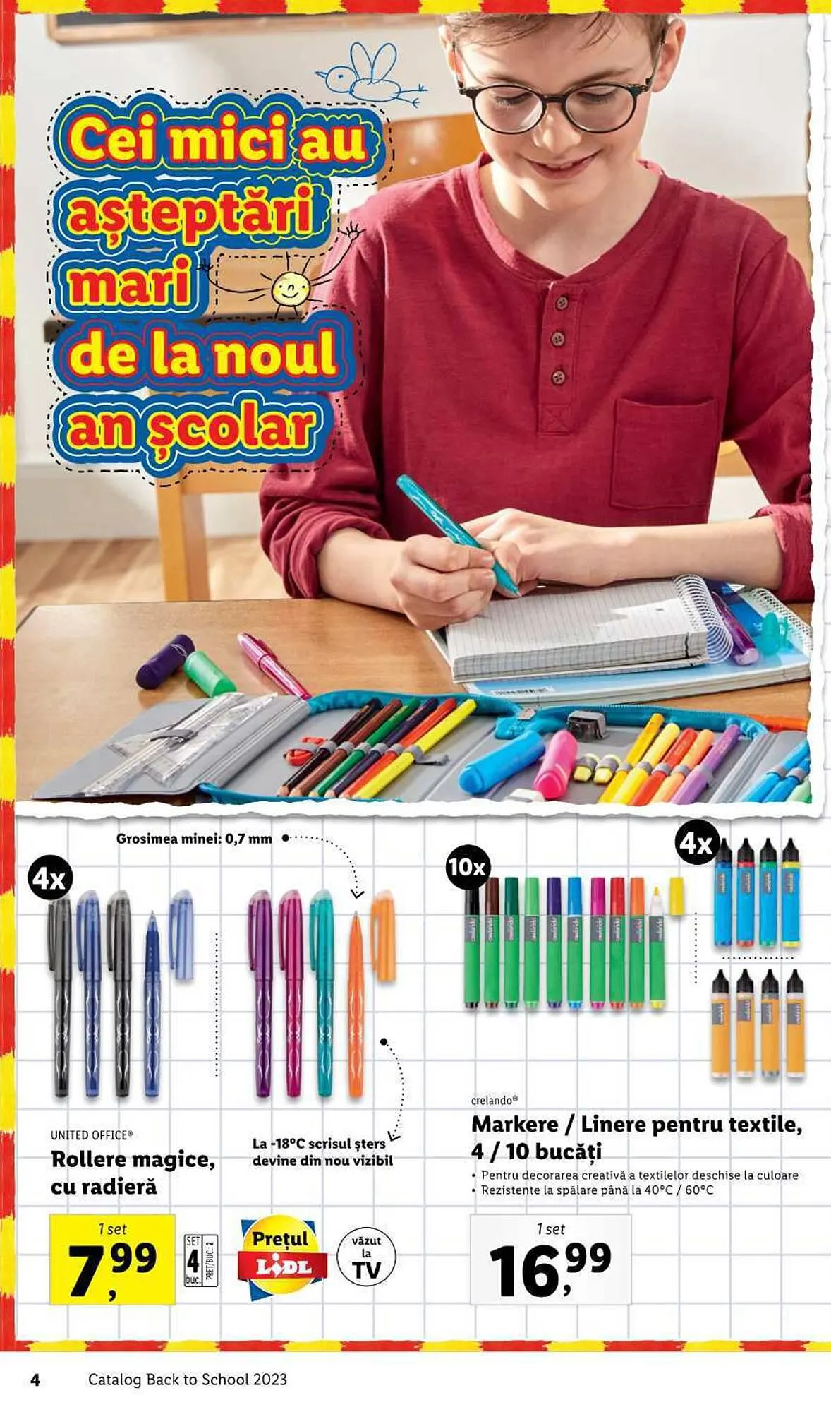 Catalog Lidl catalog de la 21 august până la 3 septembrie 2023 - Revista Pagina 4