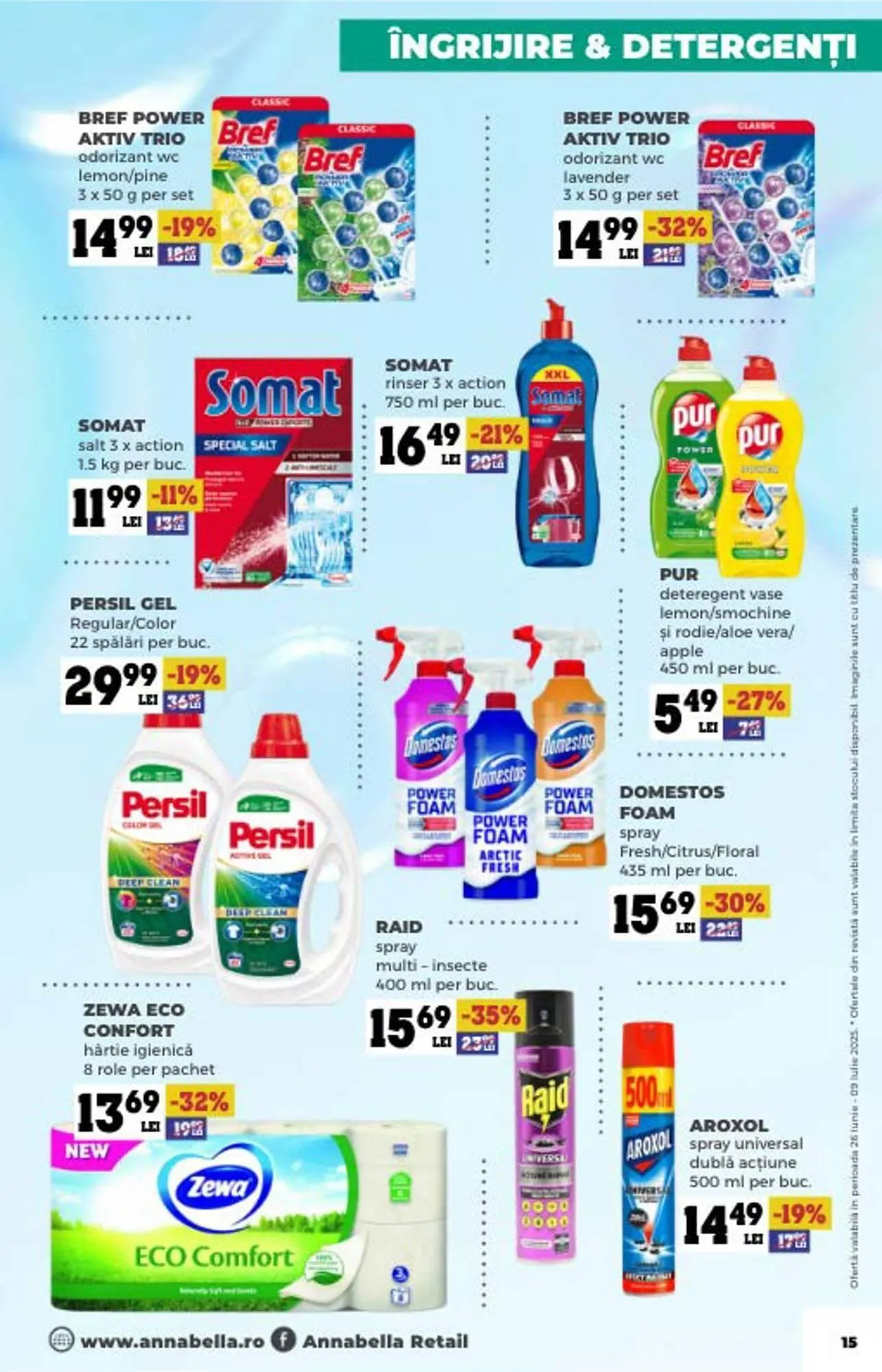 Catalog Catalog Annabella de la 27 iunie până la 9 iulie 2025 - Revista Pagina 15