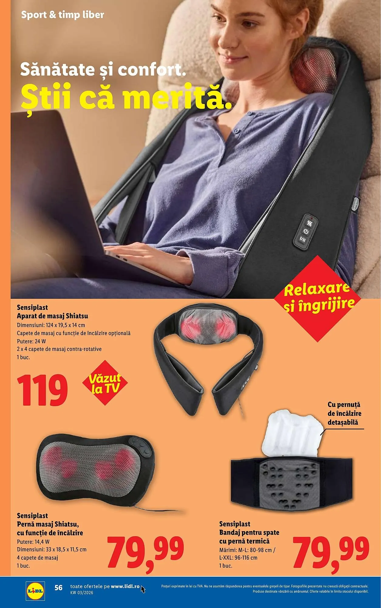 Catalog Catalog Lidl de la 12 ianuarie până la 18 ianuarie 2026 - Revista Pagina 56