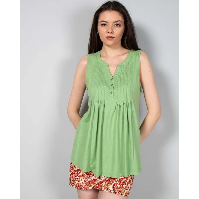 Bluza lejera cu nasturi N240157015