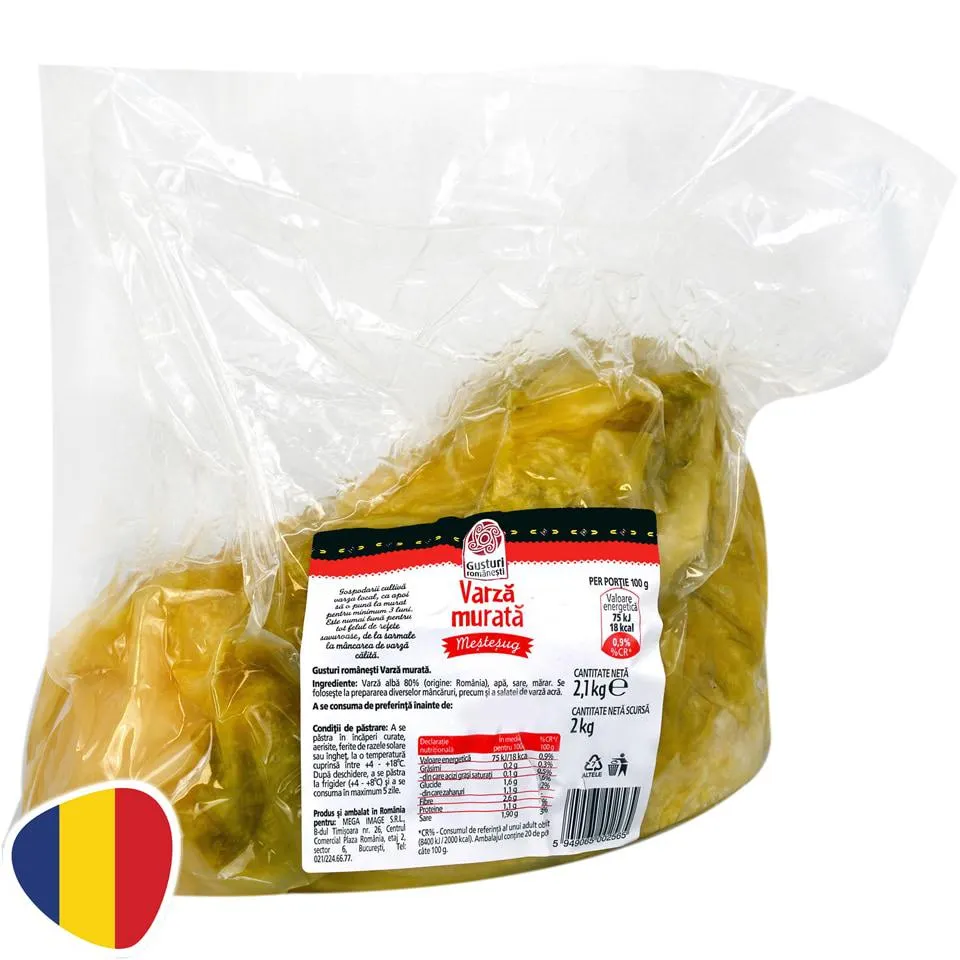 Gusturi romanesti | Varza murata 2kg