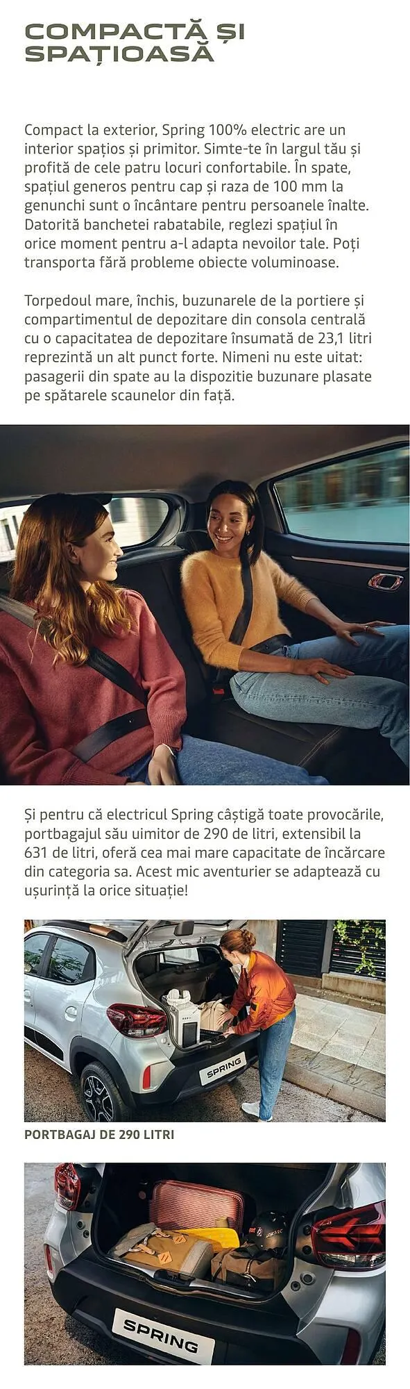 Catalog Dacia Spring catalog de la 9 decembrie până la 8 decembrie 2024 - Revista Pagina 9