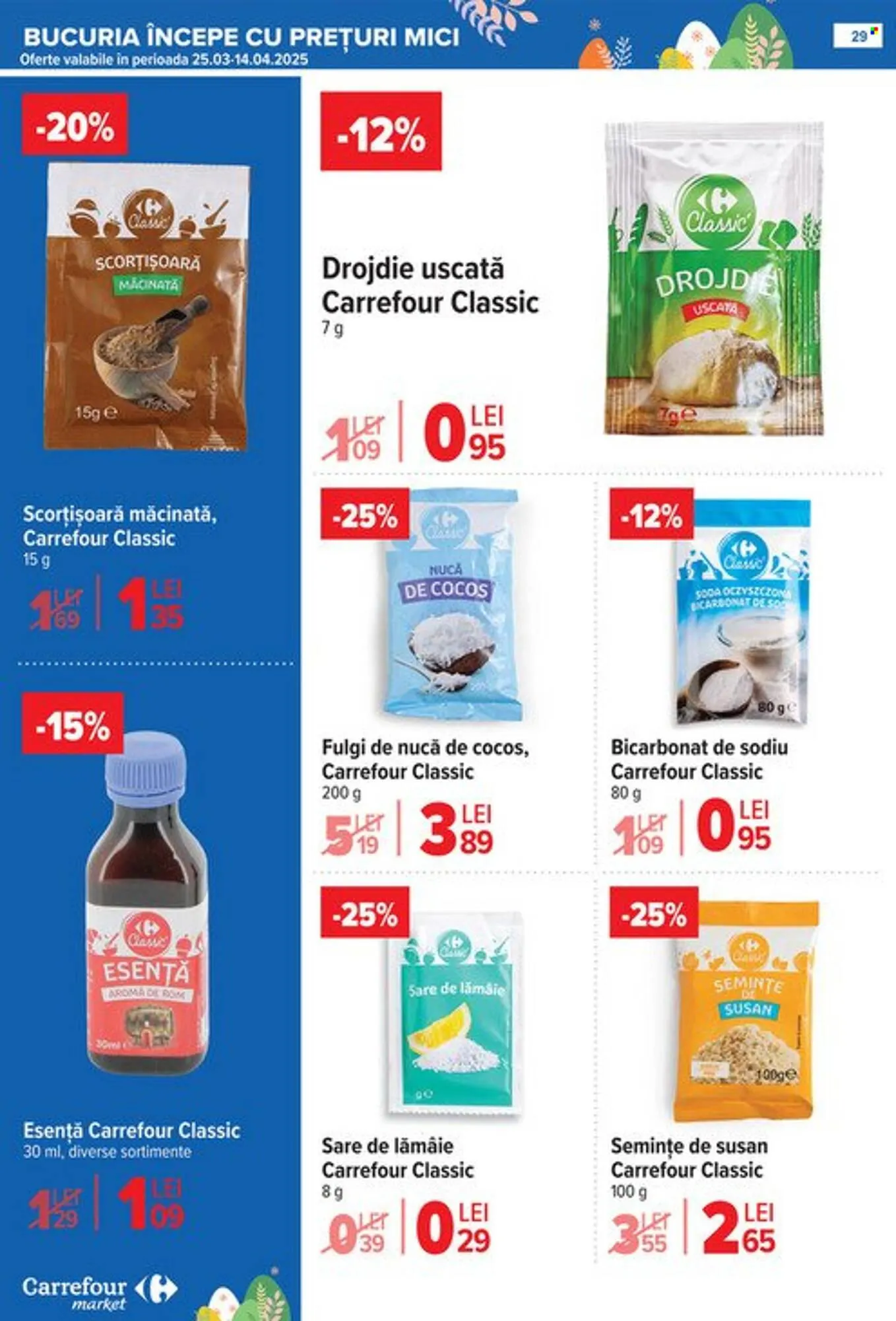 Catalog Catalog Carrefour Market de la 6 aprilie până la 14 aprilie 2026 - Revista Pagina 34