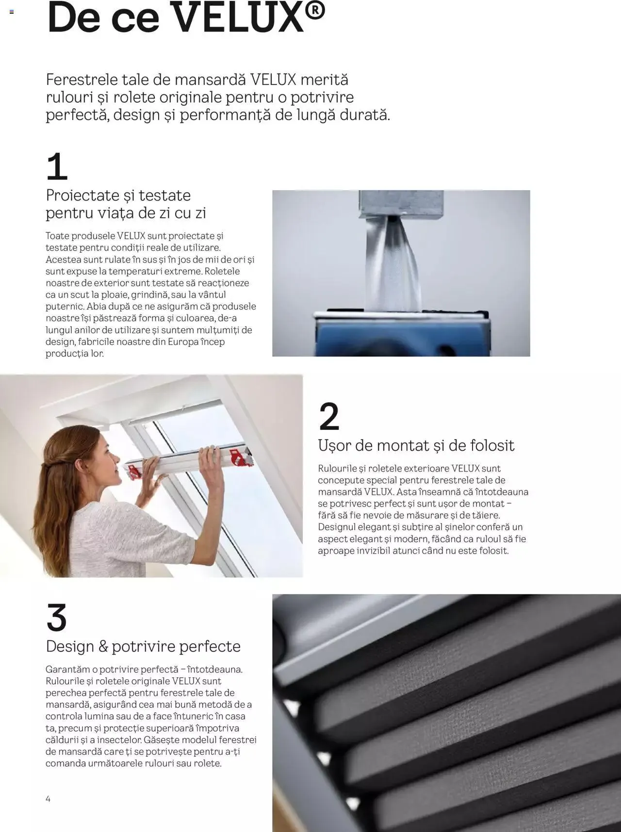 Catalog Velux catalog - Rulouri şi rolete 2023 de la 28 martie până la 31 decembrie 2023 - Revista Pagina 4