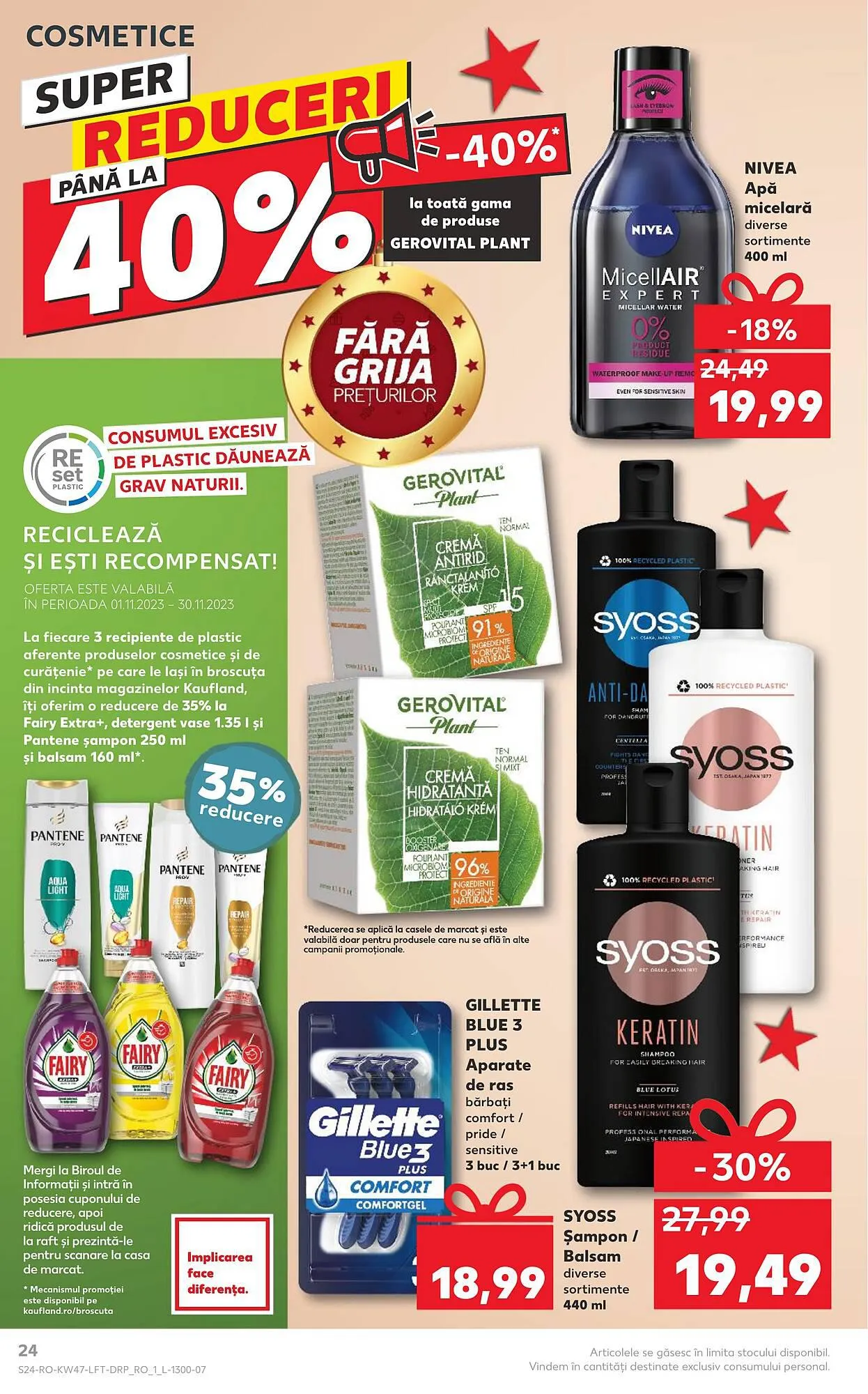 Catalog Kaufland catalog de la 22 noiembrie până la 28 noiembrie 2023 - Revista Pagina 24