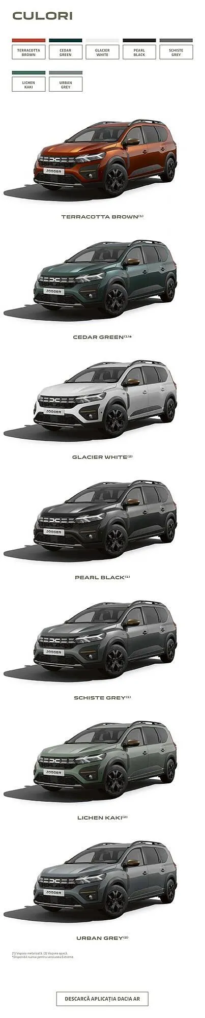 Catalog Dacia Jogger catalog de la 9 decembrie până la 8 decembrie 2024 - Revista Pagina 16