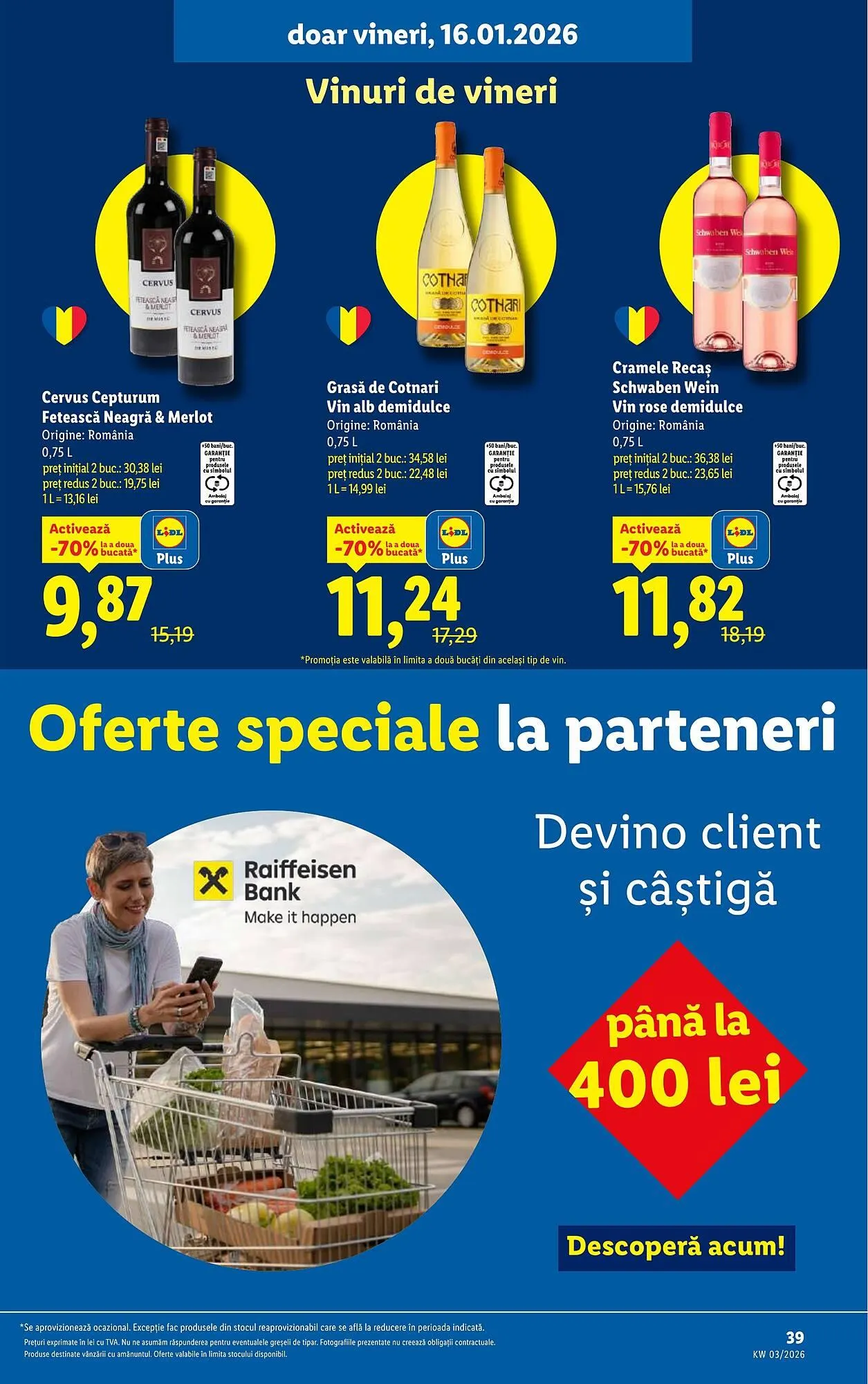 Catalog Catalog Lidl de la 12 ianuarie până la 18 ianuarie 2026 - Revista Pagina 39