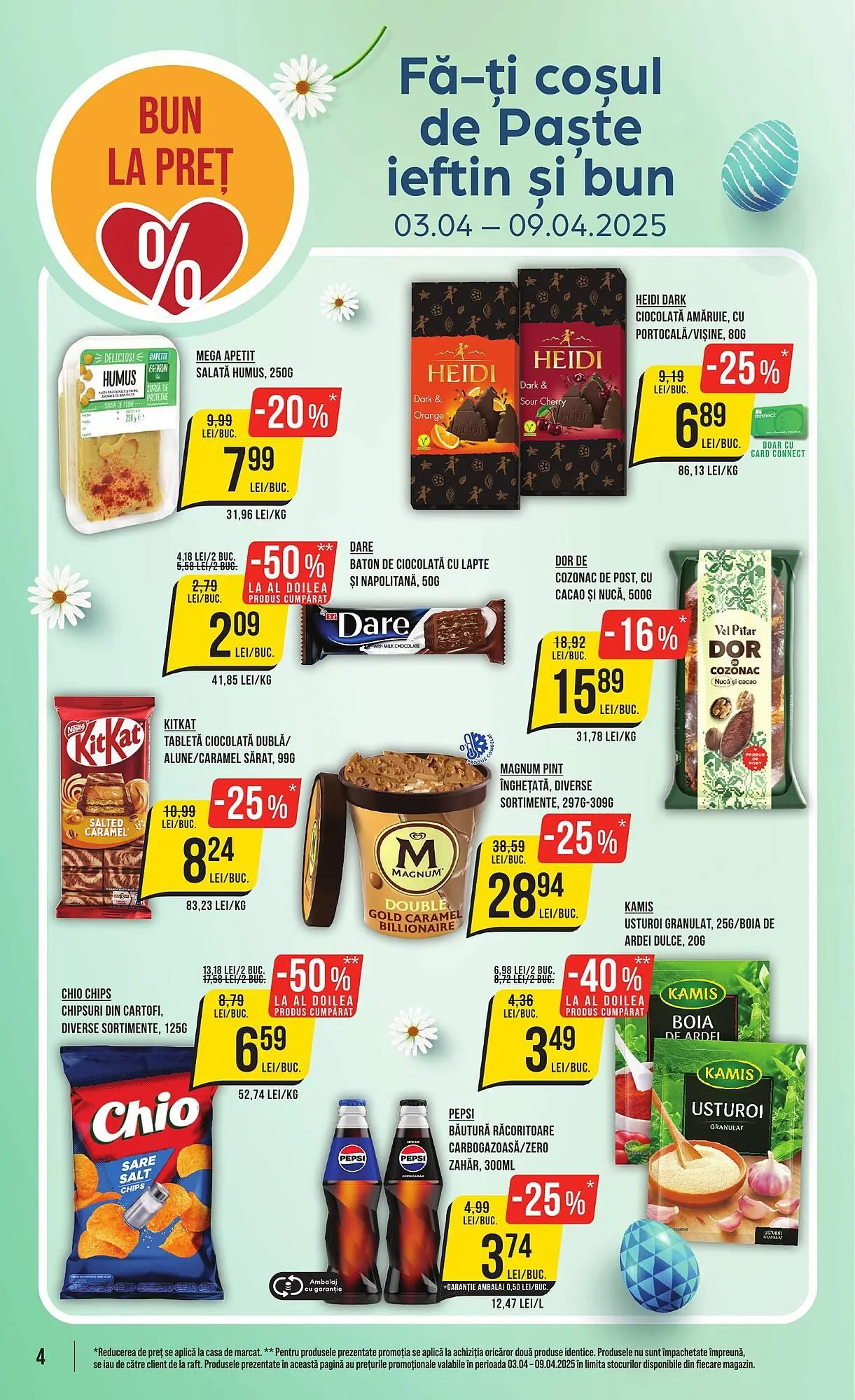 Catalog Catalog Mega Image de la 3 aprilie până la 9 aprilie 2025 - Revista Pagina 4