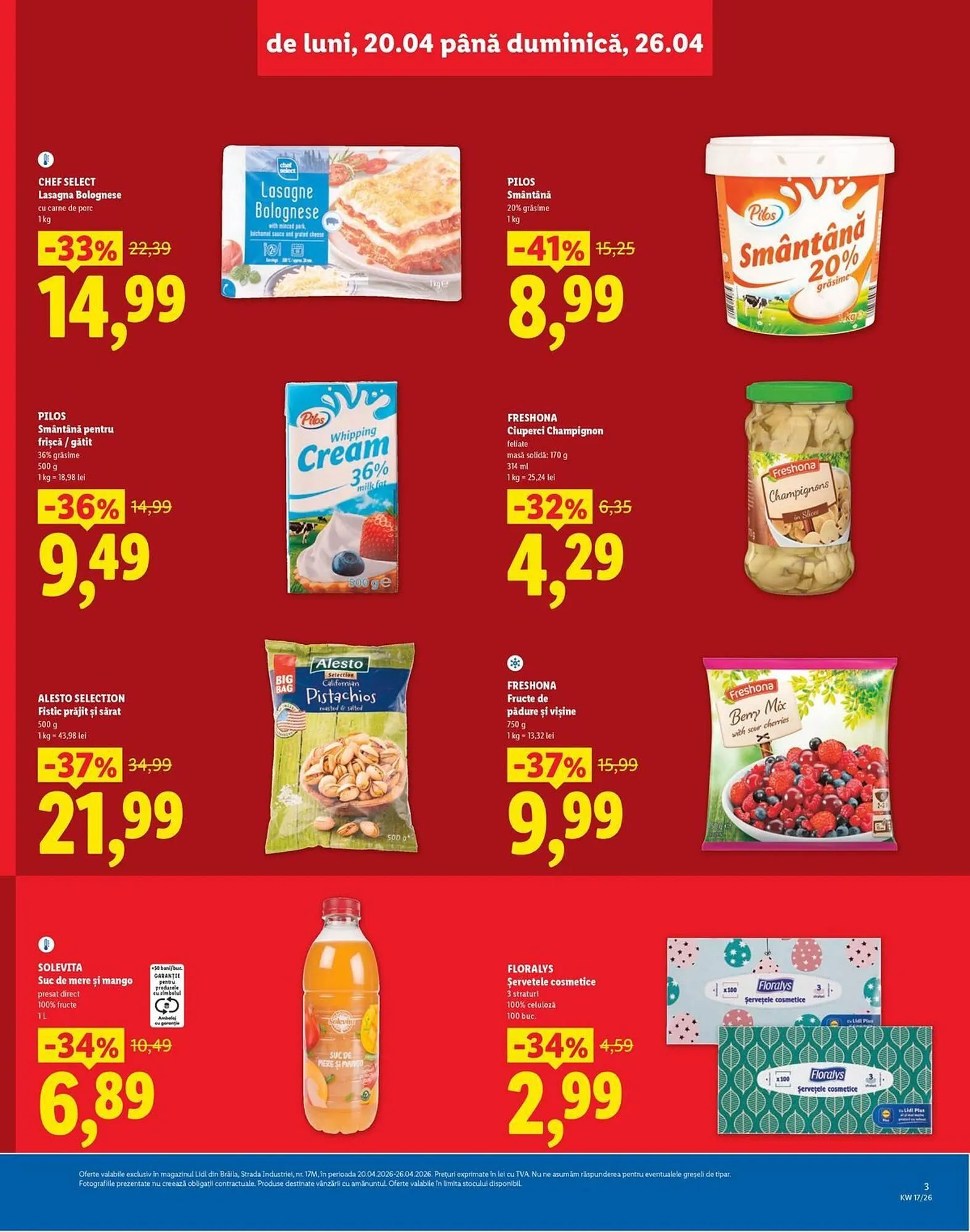 Catalog Catalog Lidl de la 20 aprilie până la 26 aprilie 2026 - Revista Pagina 3
