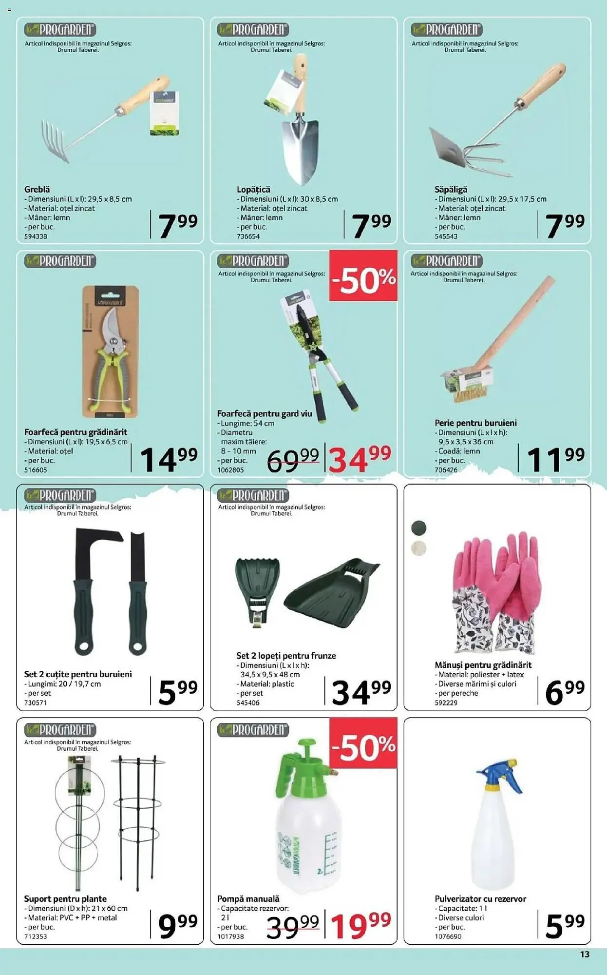 Catalog Catalog Selgros de la 19 februarie până la 5 martie 2026 - Revista Pagina 13