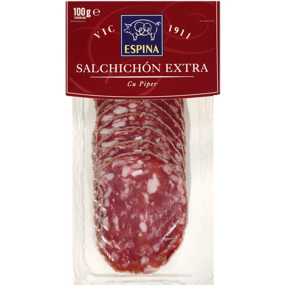 Espina | Salam Salchichon extra cu piper 100g