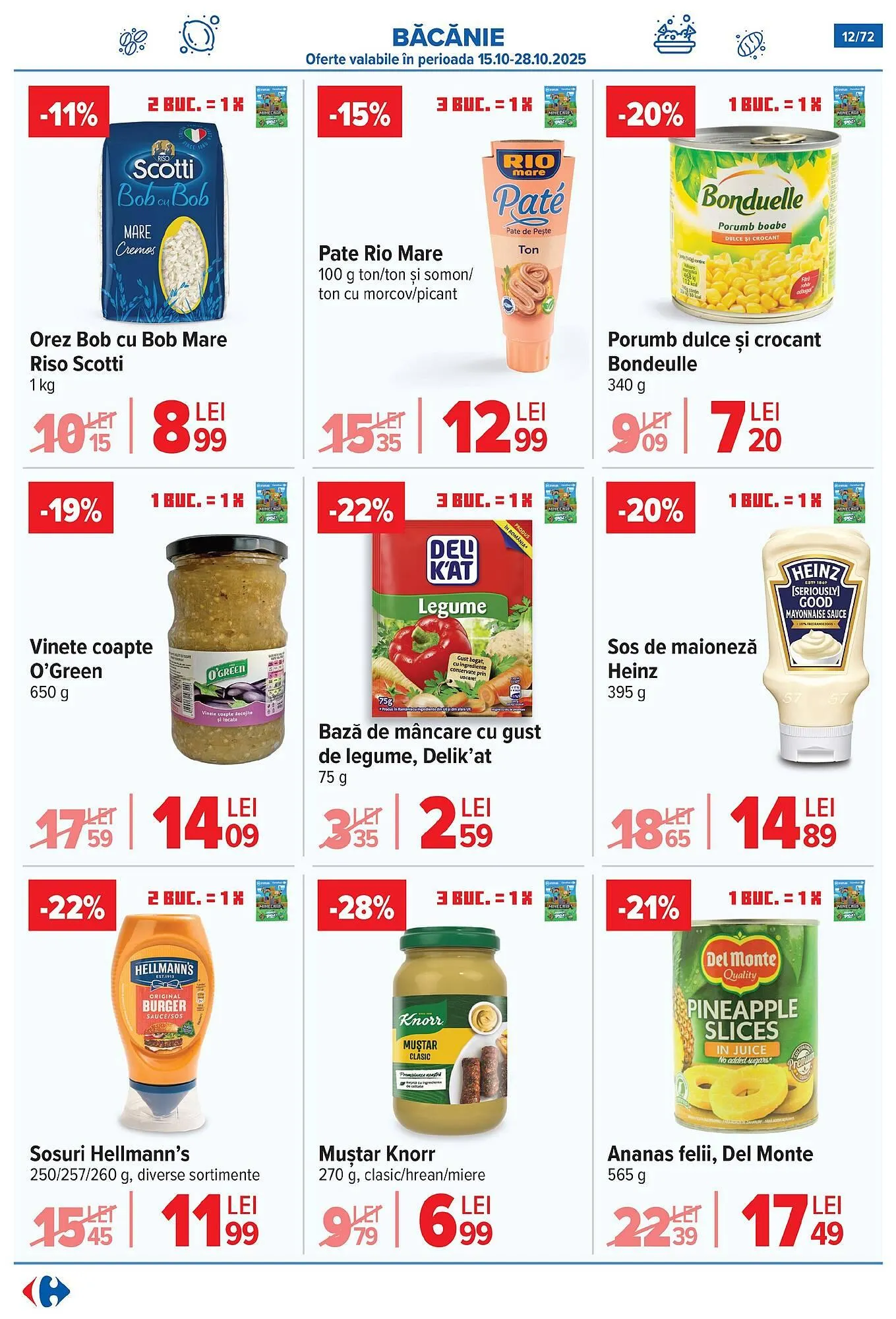 Catalog Catalog Carrefour de la 15 octombrie până la 4 noiembrie 2025 - Revista Pagina 13