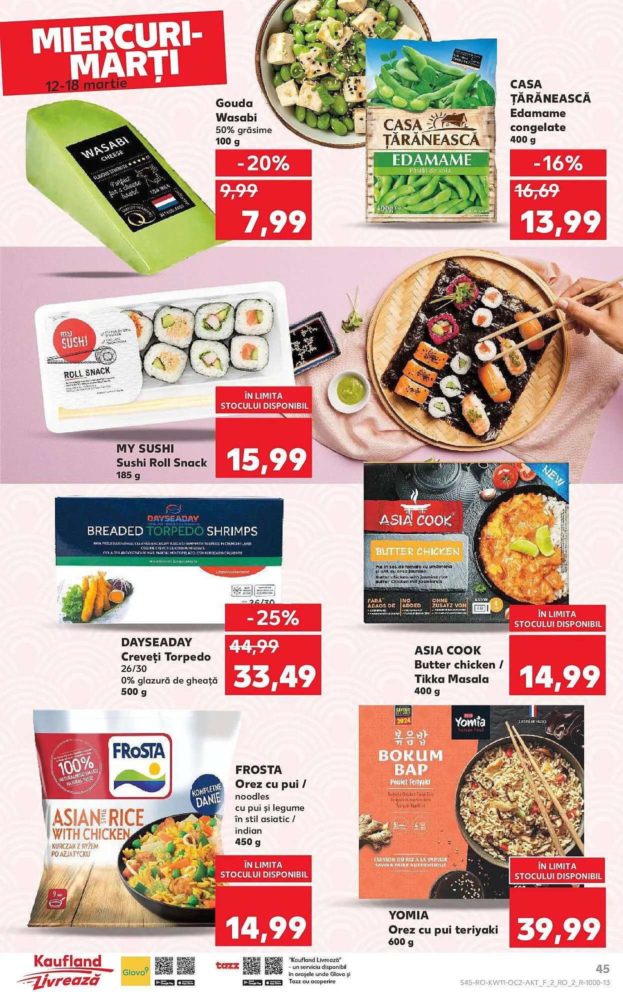 Catalog Catalog Kaufland de la 12 martie până la 18 martie 2025 - Revista Pagina 45