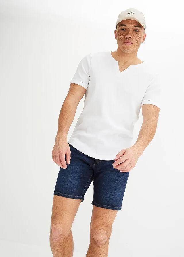 Tricou din bumbac bio ripsat