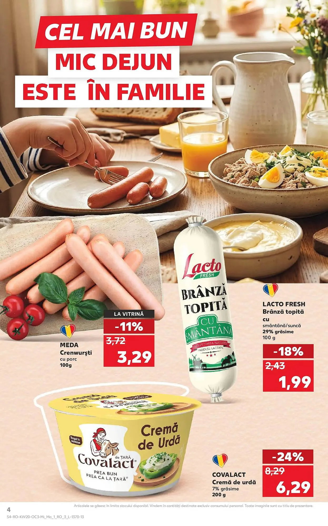 Catalog Catalog Kaufland de la 13 mai până la 19 mai 2026 - Revista Pagina 4