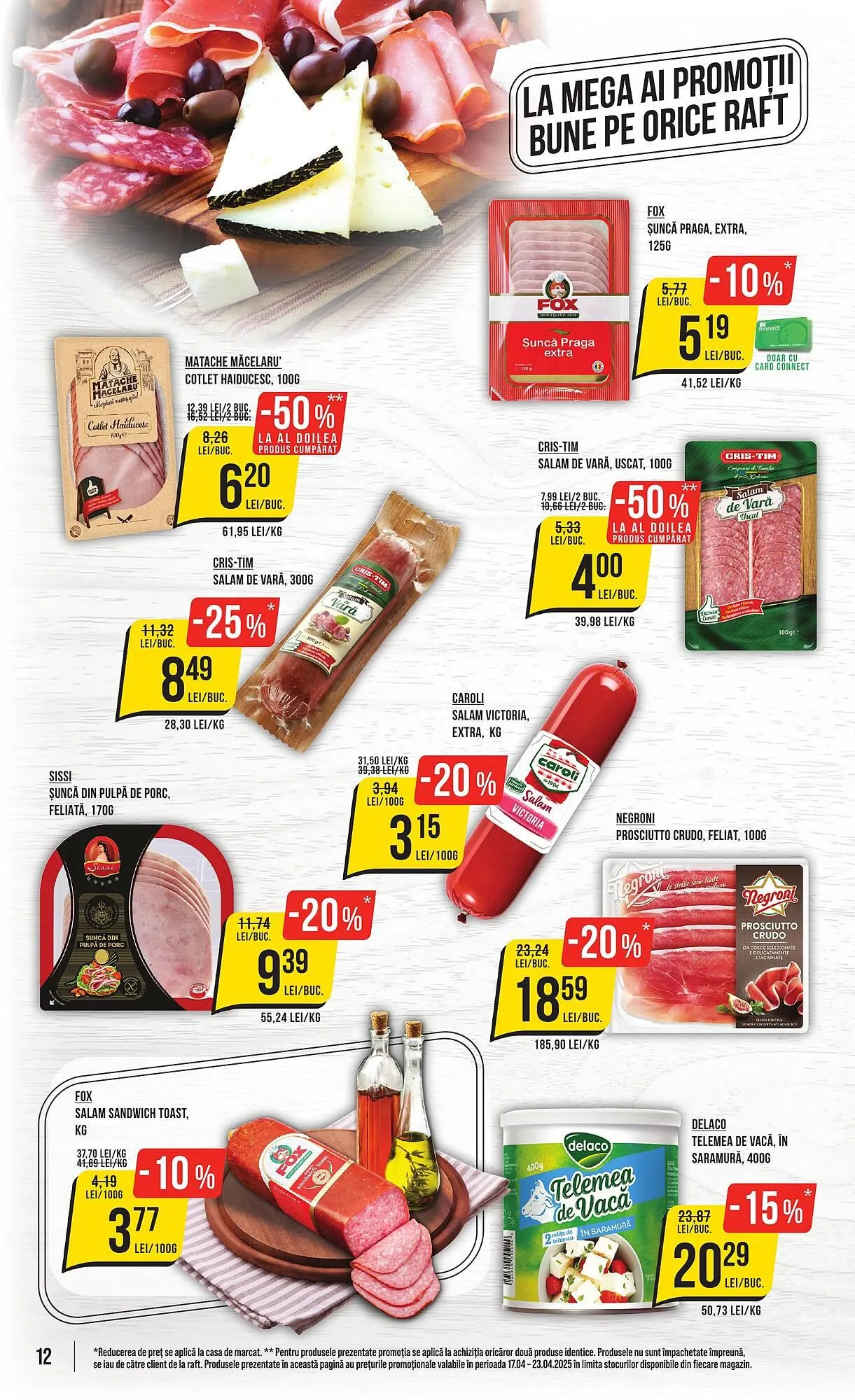 Catalog Catalog Mega Image de la 17 aprilie până la 23 aprilie 2025 - Revista Pagina 12