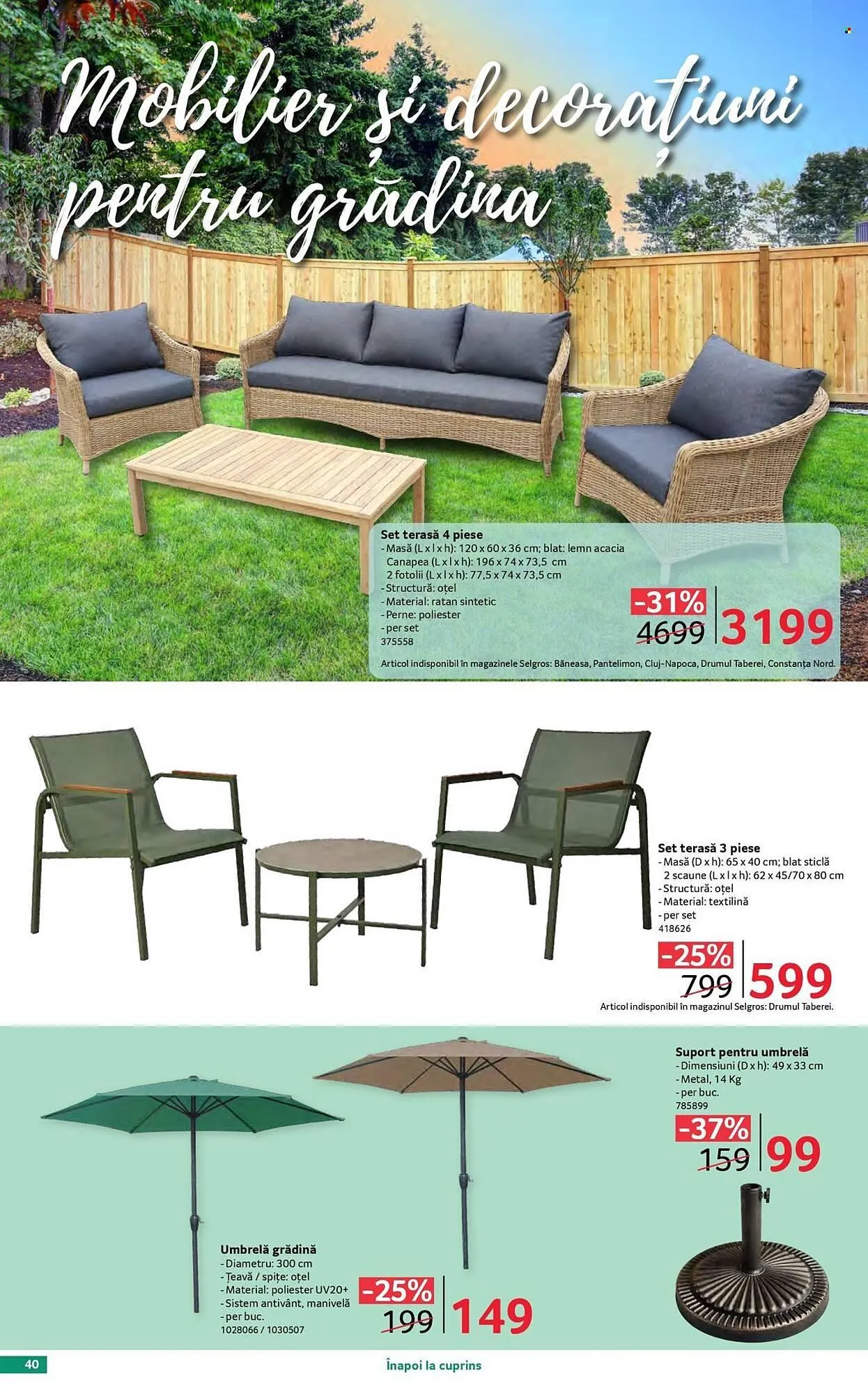 Catalog Catalog Selgros de la 17 aprilie până la 14 mai 2026 - Revista Pagina 40