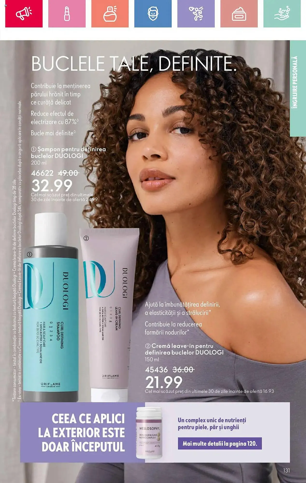 Catalog Catalog Oriflame de la 25 mai până la 14 iunie 2025 - Revista Pagina 131