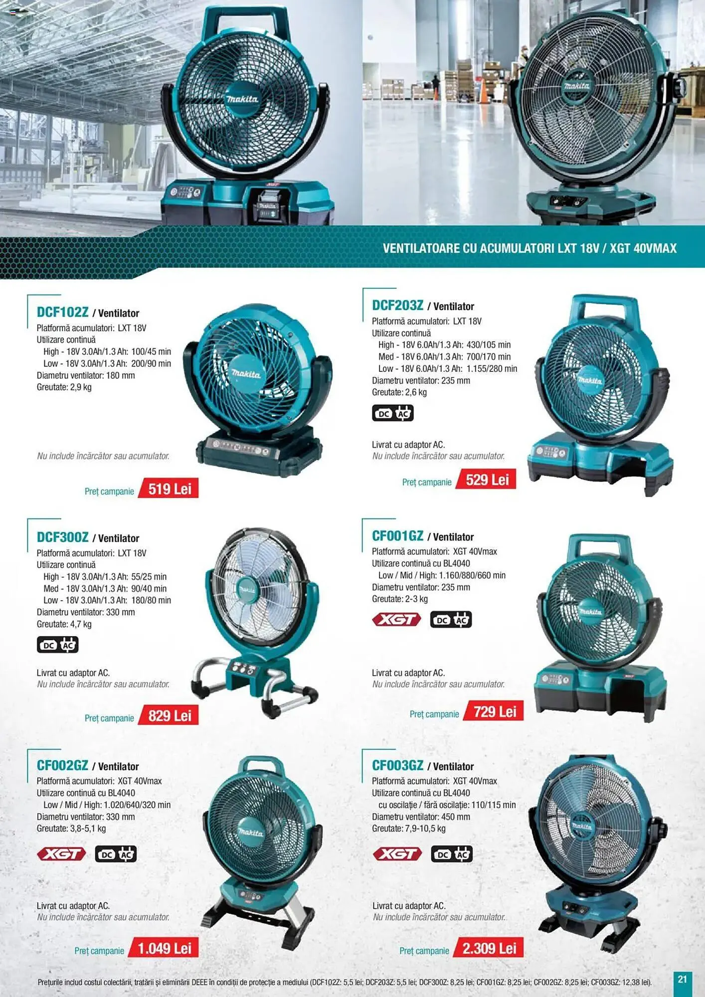 Catalog Catalog Makita de la 30 iunie până la 30 septembrie 2025 - Revista Pagina 21