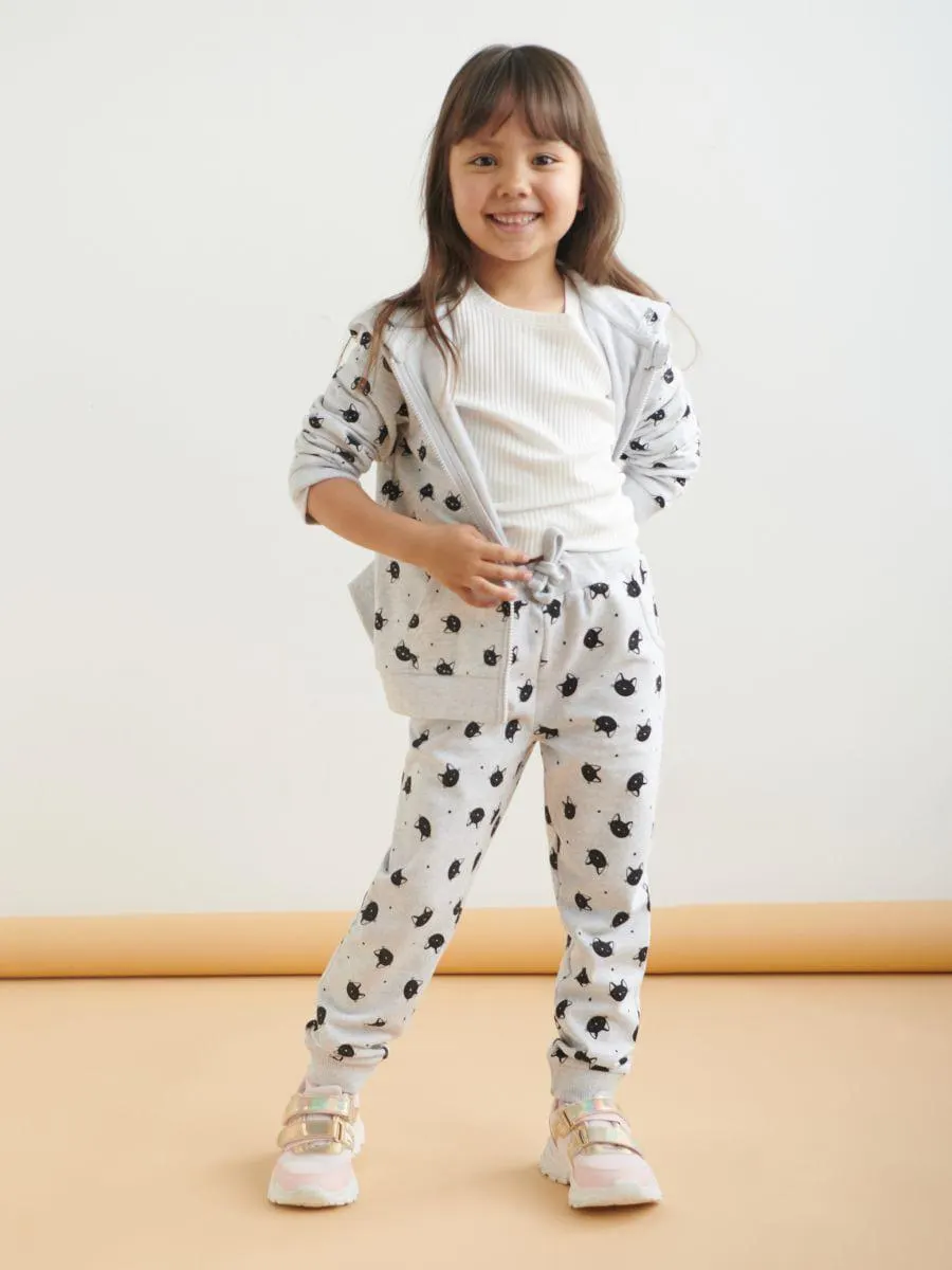 Set de 2 perechi de pantaloni sport jogger