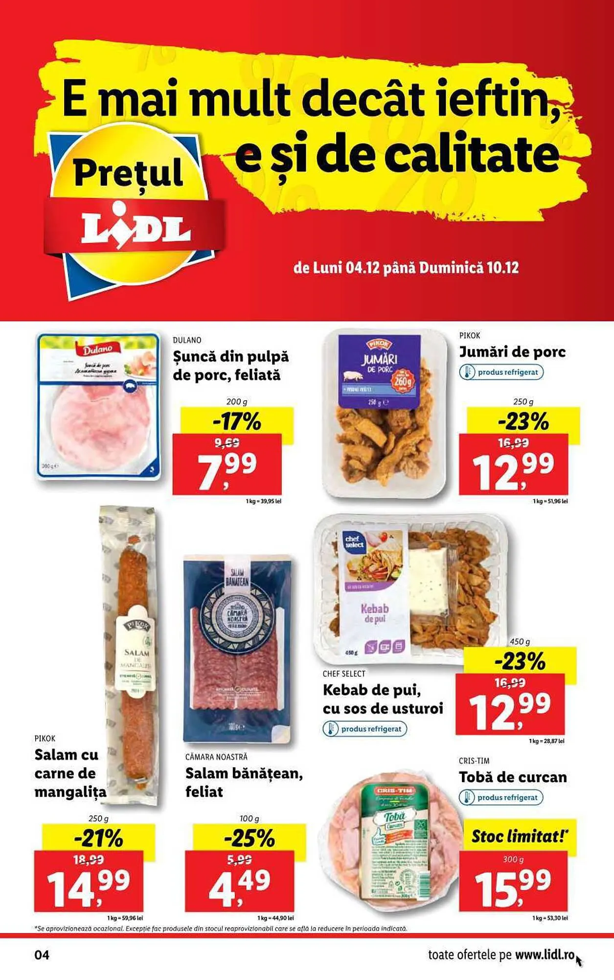 Catalog Lidl catalog de la 4 decembrie până la 10 decembrie 2023 - Revista Pagina 4