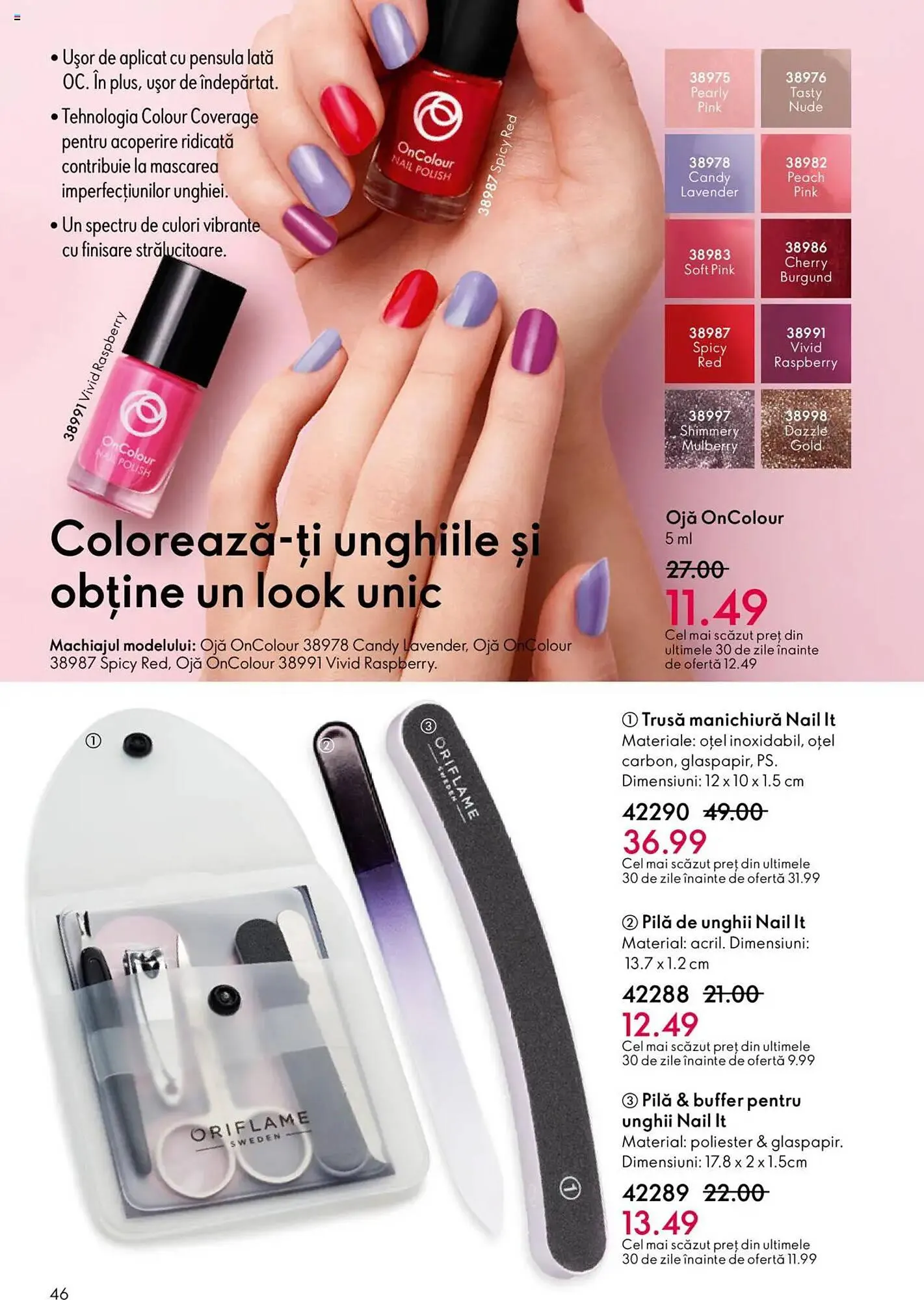 Catalog Catalog Oriflame de la 22 octombrie până la 11 noiembrie 2025 - Revista Pagina 46