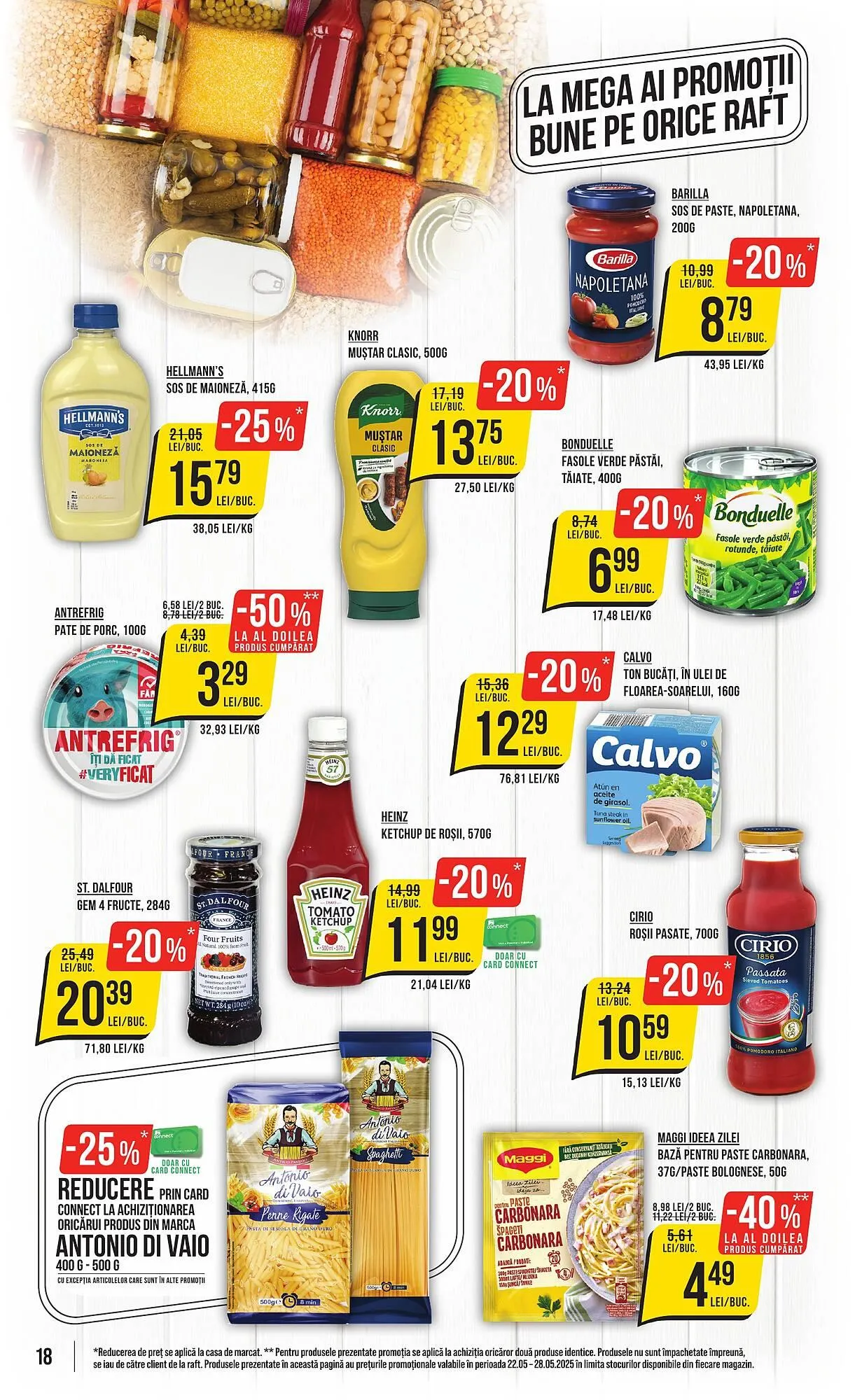 Catalog Catalog Mega Image de la 22 mai până la 28 mai 2025 - Revista Pagina 18