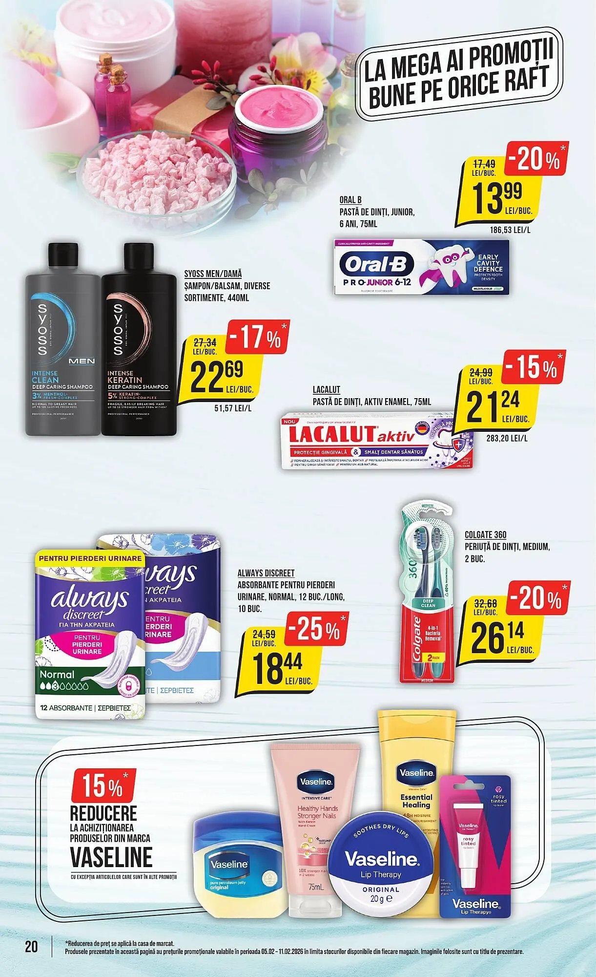 Catalog Catalog Mega Image de la 5 februarie până la 11 februarie 2026 - Revista Pagina 20