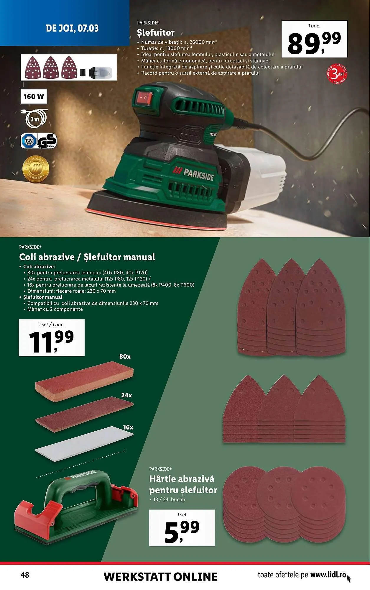 Catalog Lidl catalog de la 4 martie până la 10 martie 2024 - Revista Pagina 48