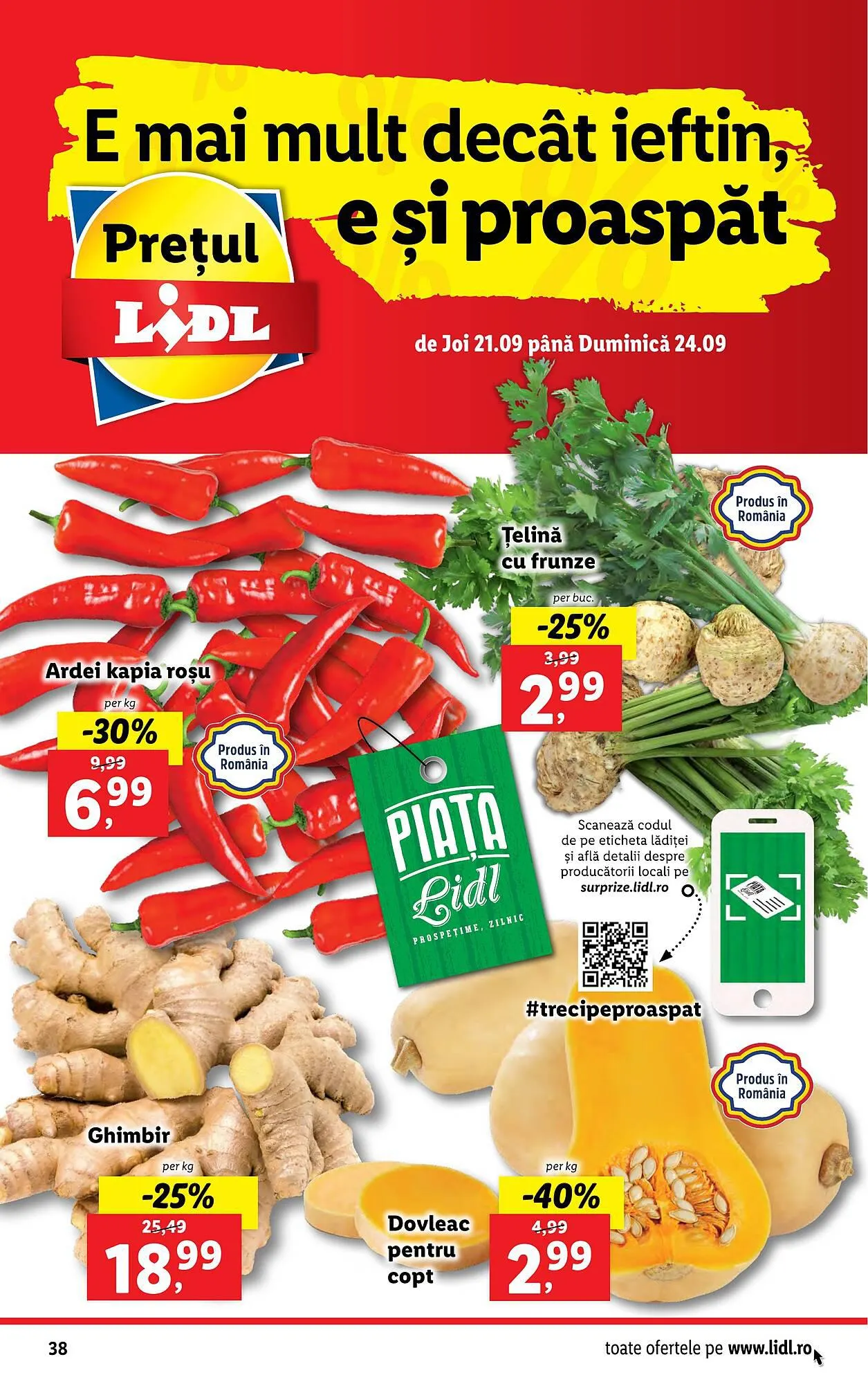 Catalog Lidl catalog de la 18 septembrie până la 24 septembrie 2023 - Revista Pagina 38