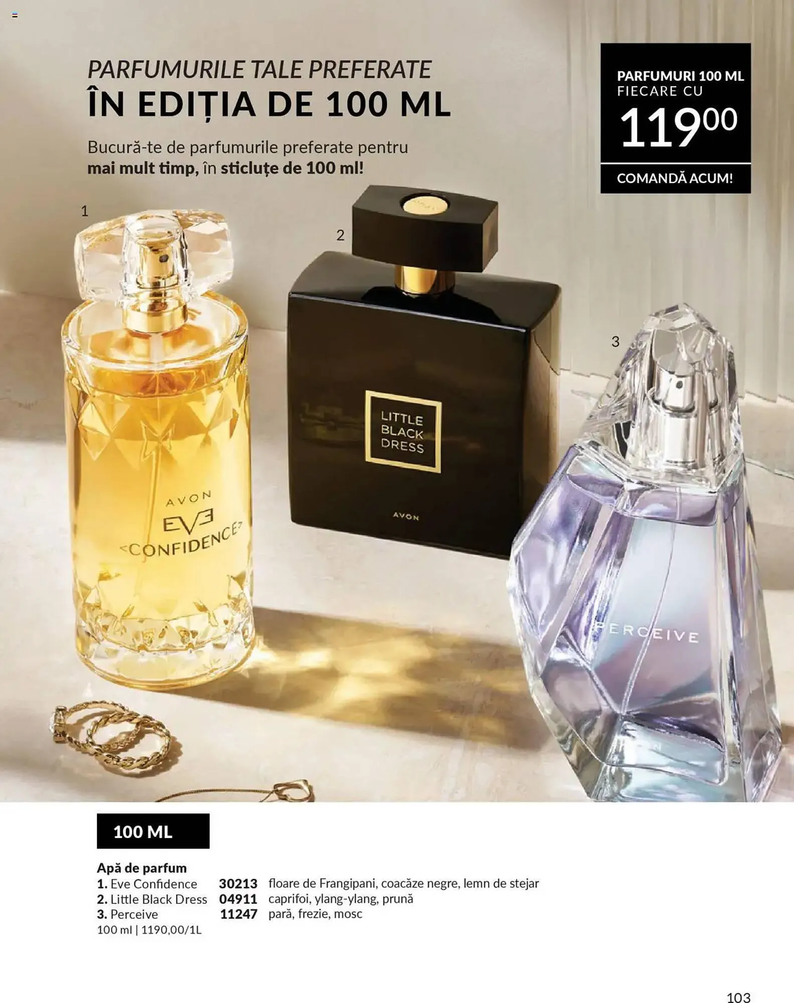 Catalog Catalog Avon de la 30 septembrie până la 31 octombrie 2025 - Revista Pagina 105
