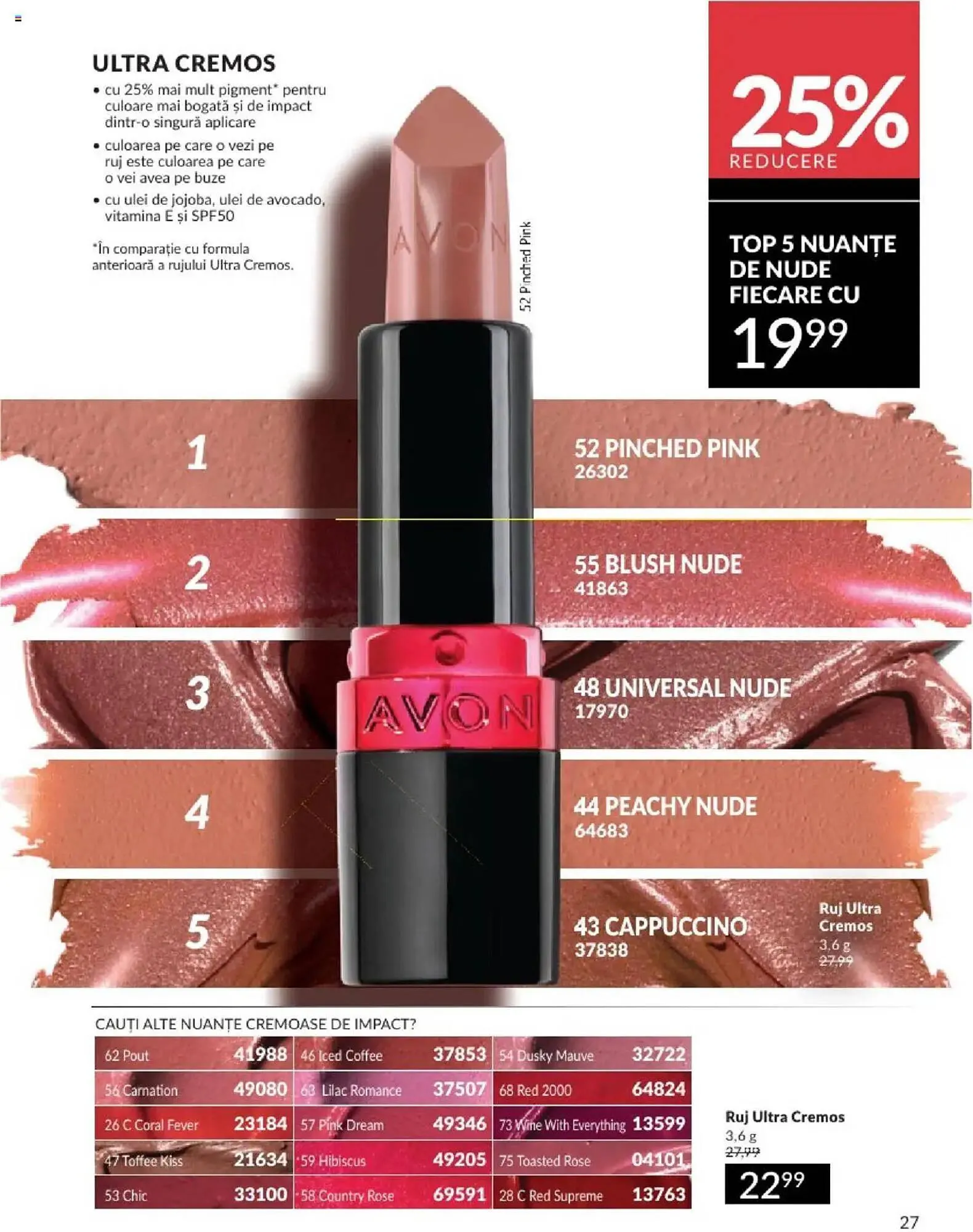 Catalog Catalog Avon de la 1 mai până la 31 mai 2025 - Revista Pagina 27