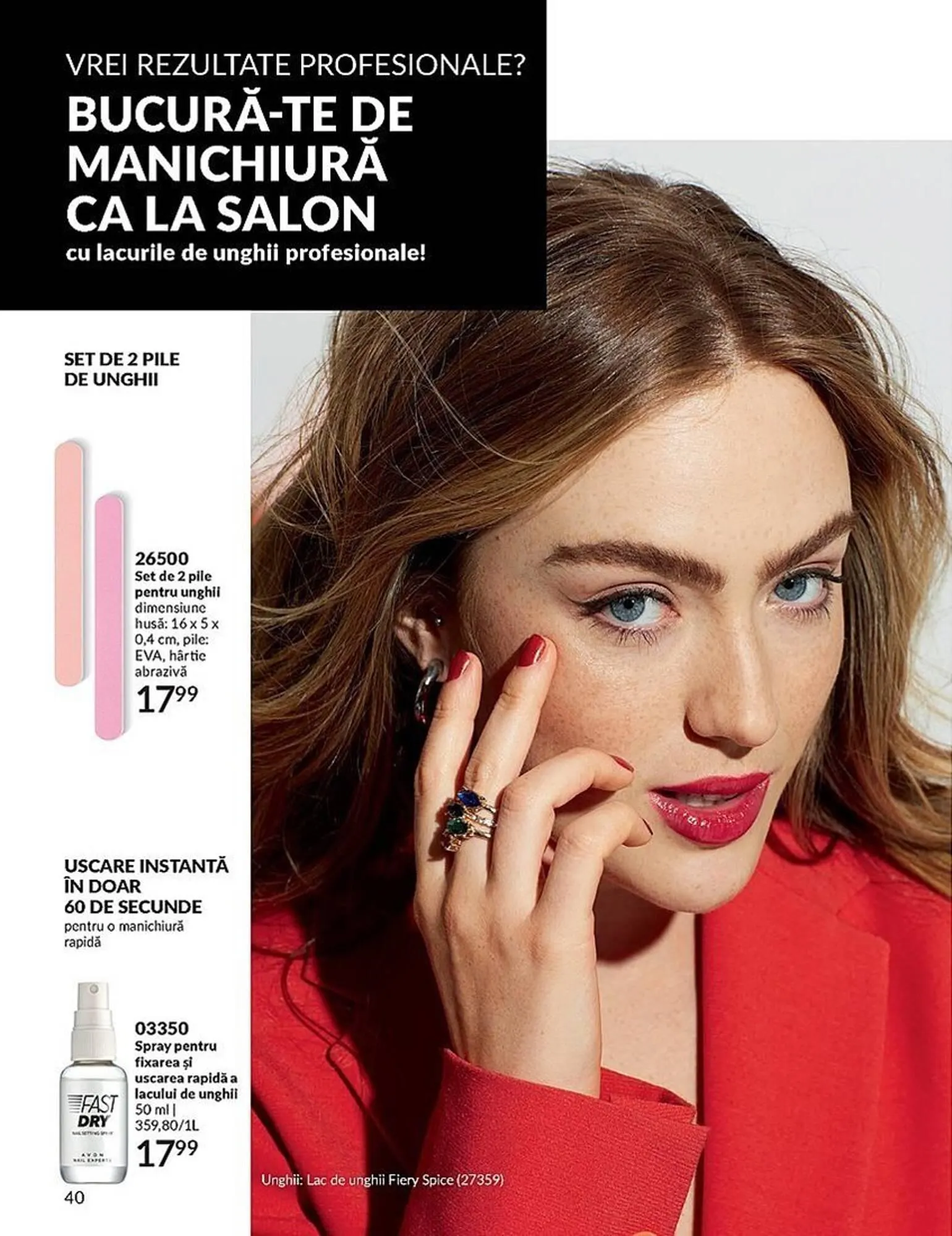 Catalog Avon catalog de la 1 septembrie până la 30 septembrie 2023 - Revista Pagina 40